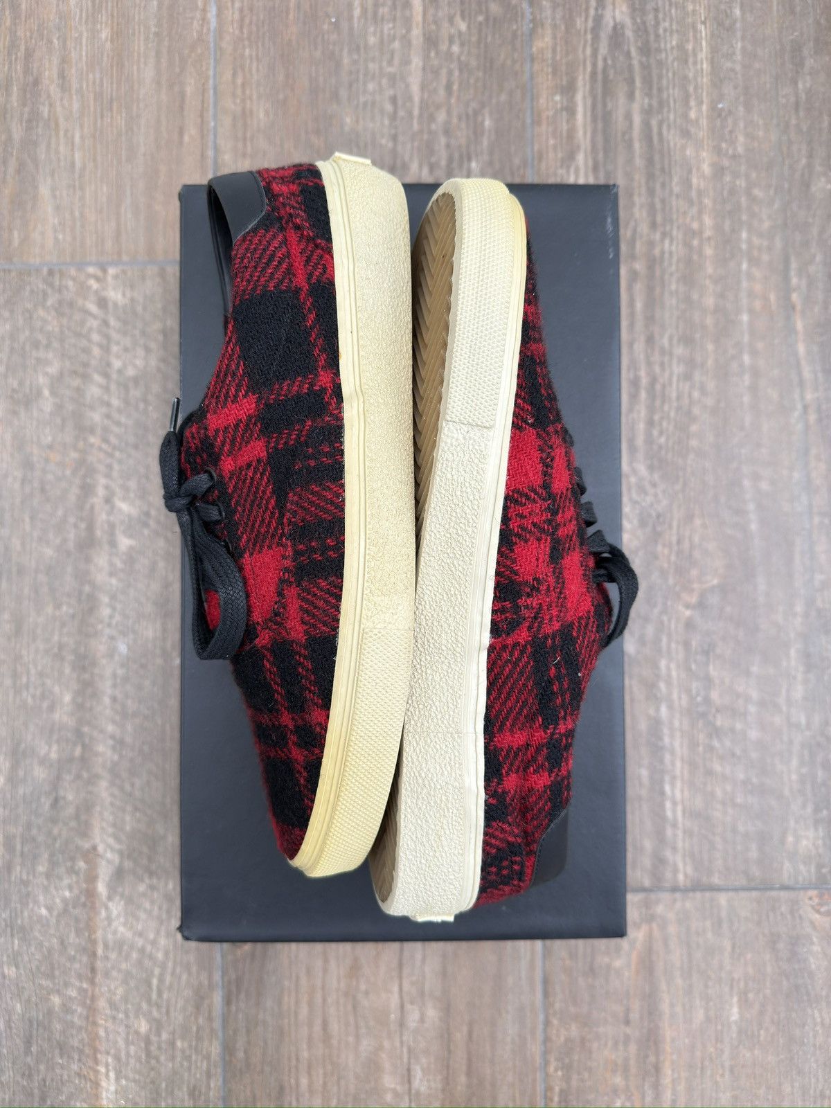 Saint Laurent Paris Saint Laurent skate shoes tweed 43 Size US 10 / EU 43 - 6 Thumbnail