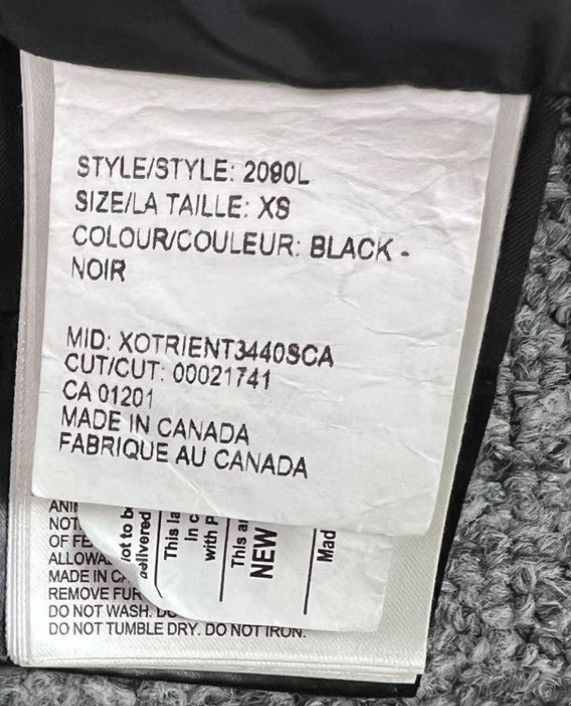 Canada Goose Canada Goose / Black Button Parka Down Jacket K12 Size XS / US 0-2 / IT 36-38 - 9 Thumbnail