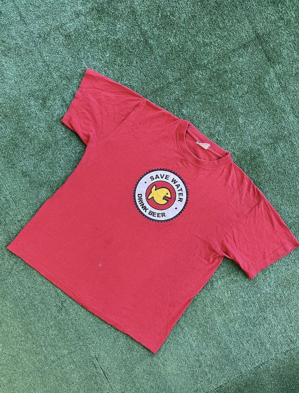 Vintage Vintage Save Water, Drink Beer Shirt Size US M / EU 48-50 / 2 - 1 Thumbnail