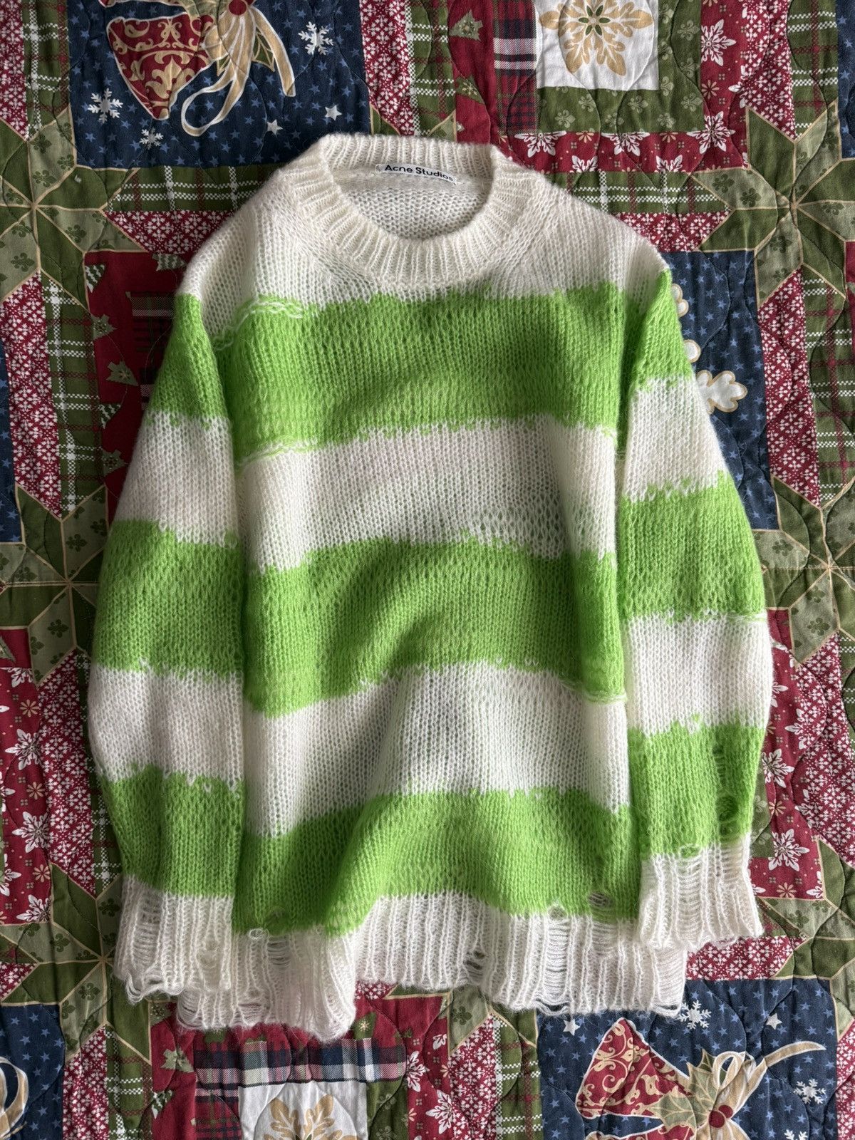 Acne Studios Acne Studios Open Knit Sweater Size US L / EU 52-54 / 3 - 8 Thumbnail