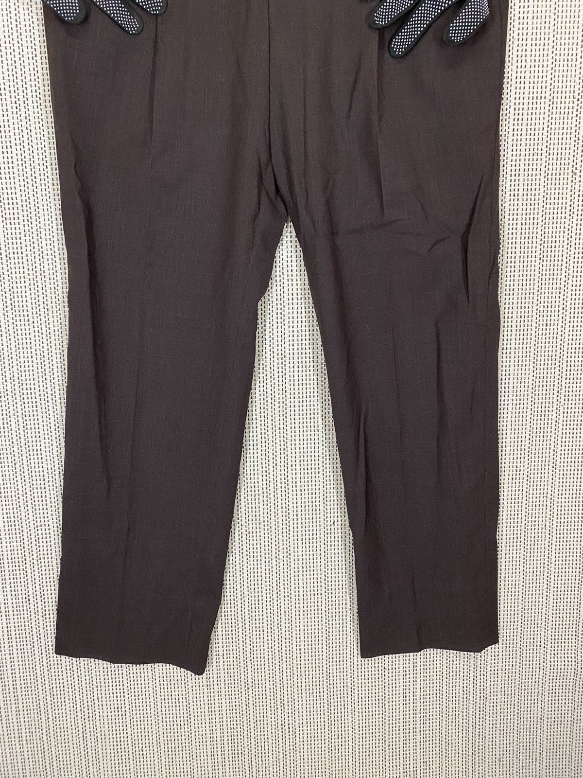 Ermenegildo Zegna × Japanese Brand ‼️ERMENEGILDO ZEGNA CASUAL PANTS WOOL MATERIAL SIZE 34‼️ Size US 34 / EU 50 - 3 Thumbnail