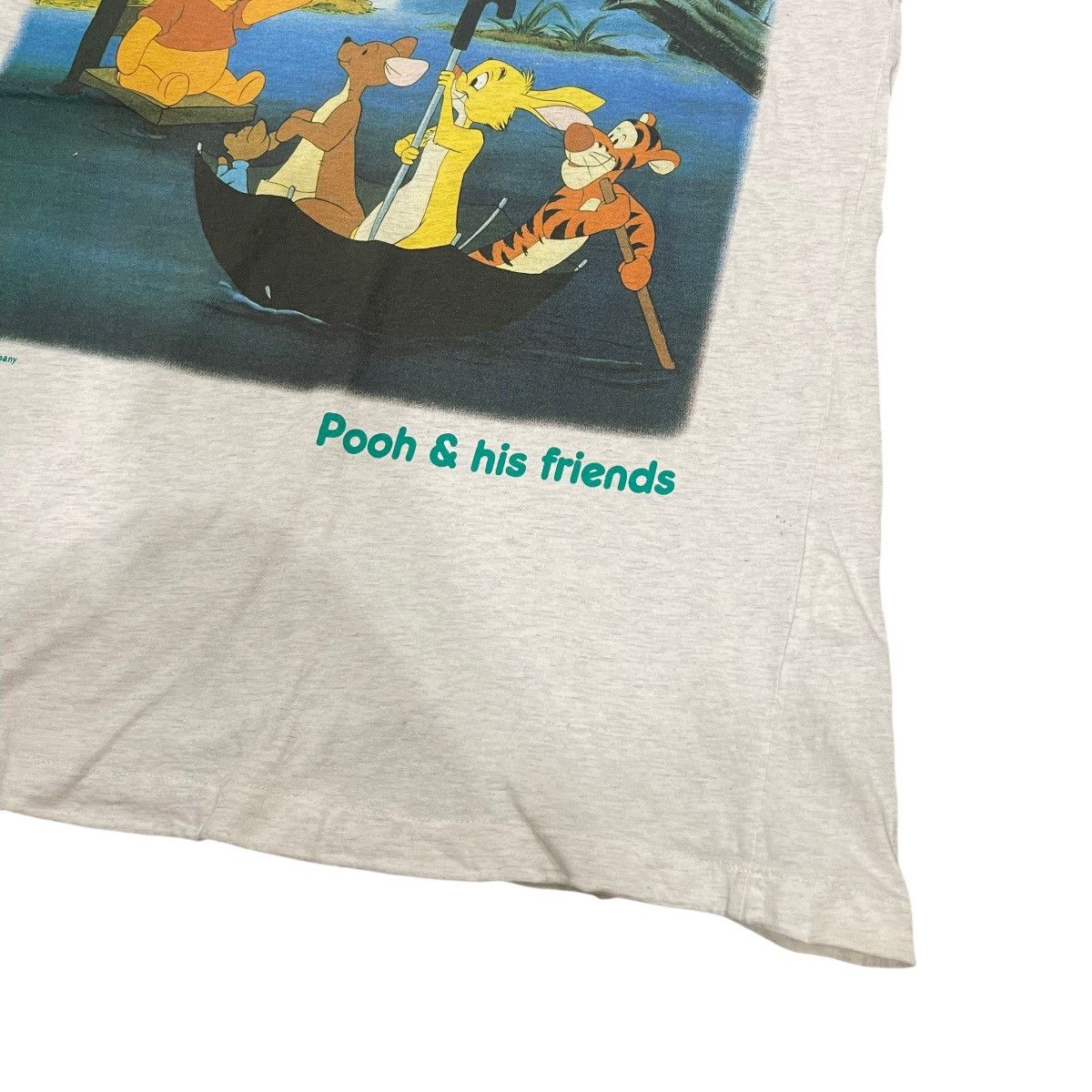 Anime × Cartoon Network × Vintage Vintage 80s Pooh & his friends Walt Disney T-Shirt Size US M / EU 48-50 / 2 - 4 Thumbnail