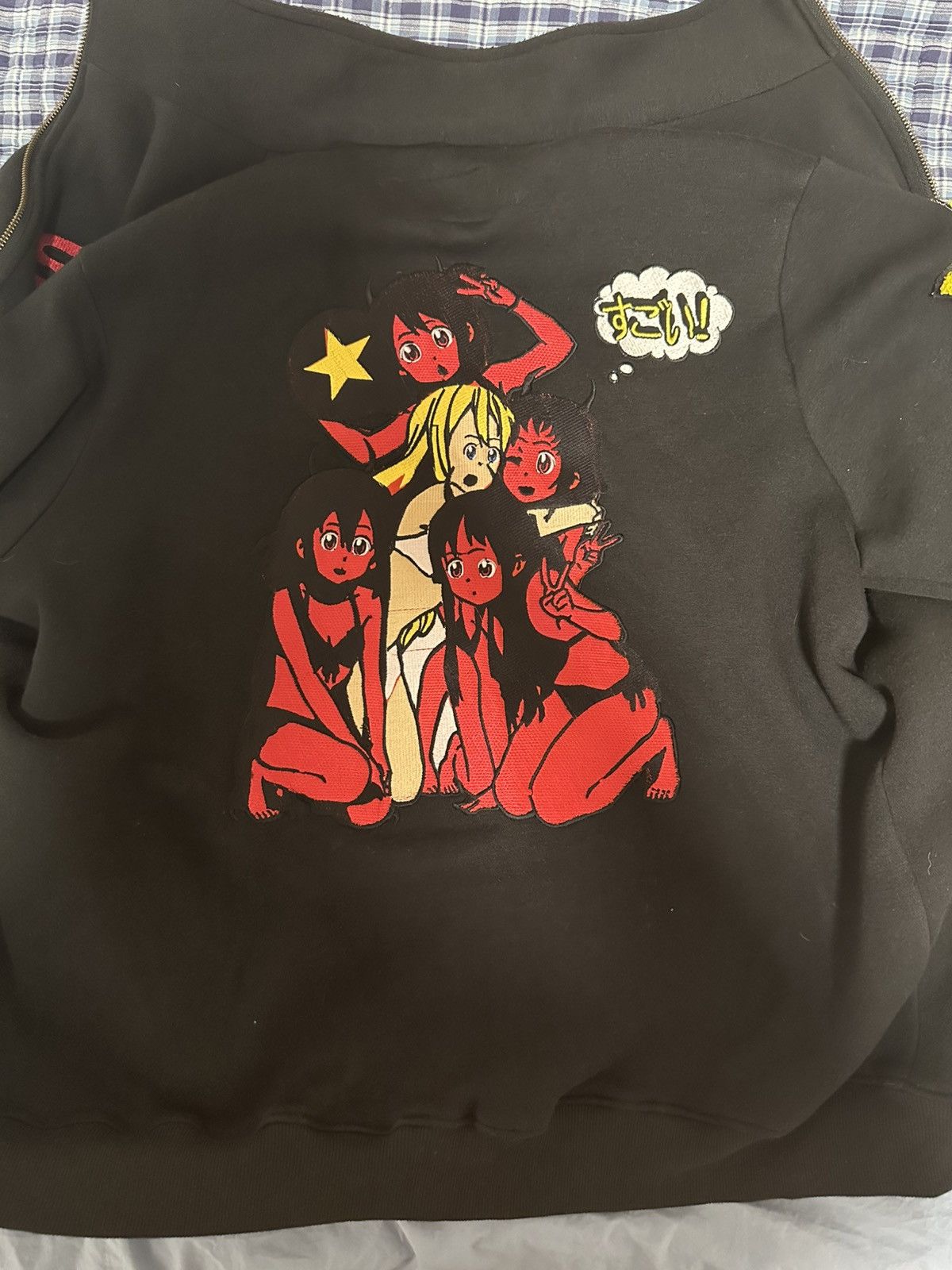 seeingDEADpeople Seeing Dead People Anime Zip Up Size US L / EU 52-54 / 3 - 2 Thumbnail