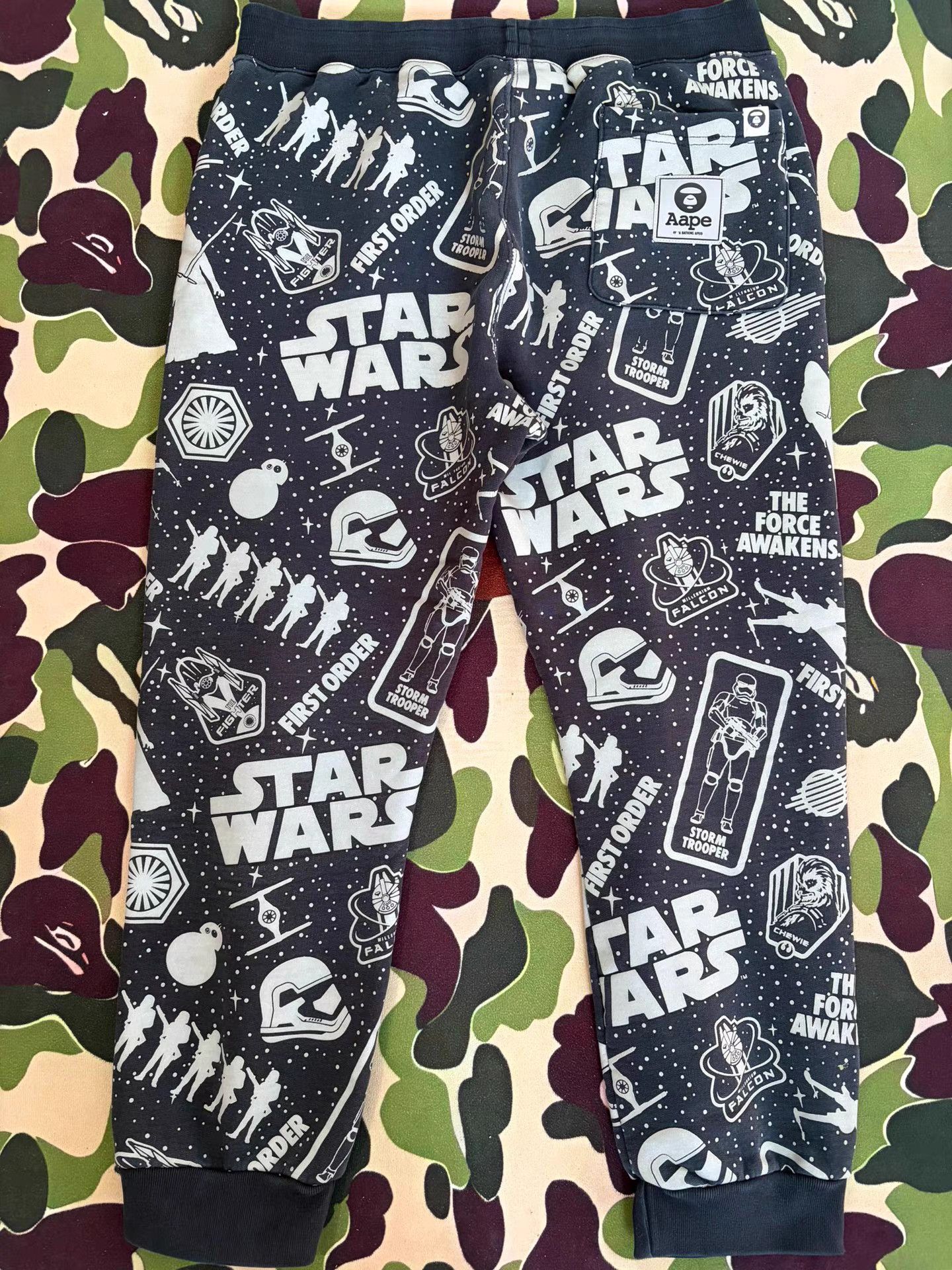 Aape Aape x Star Wars Sweatpants Size US 37 - 2 Thumbnail