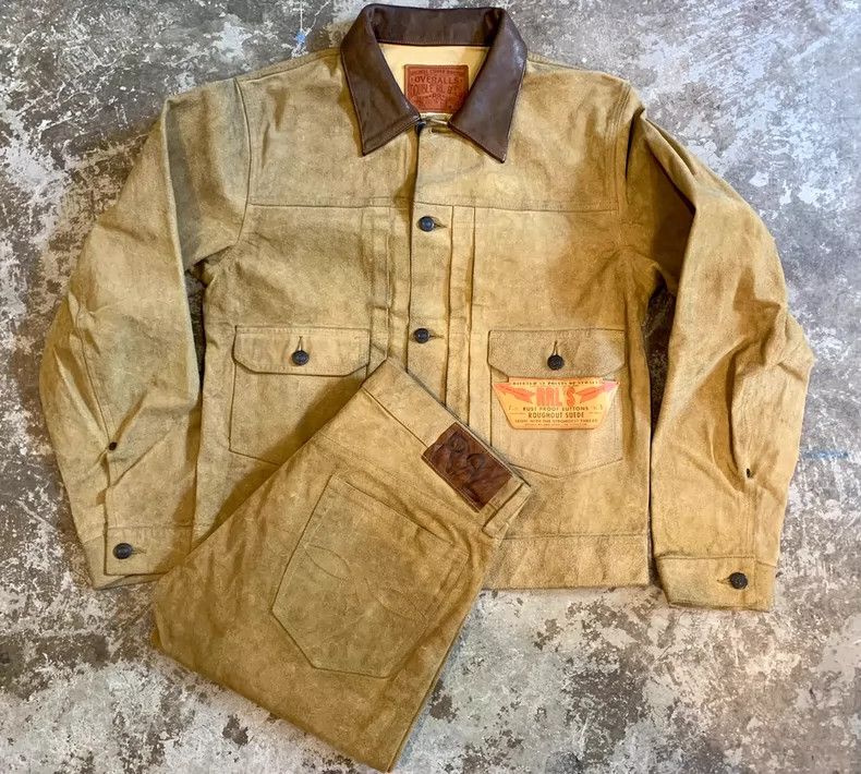 RRL Ralph Lauren RRL 507 Leather Jacket & Pants Size US M / EU 48-50 / 2 - 1 Thumbnail