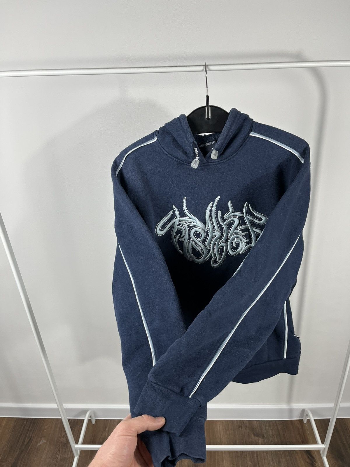 Other Fishbone Embroidered Logo Hoodie Blue Size M Size US M / EU 48-50 / 2 - 8 Thumbnail