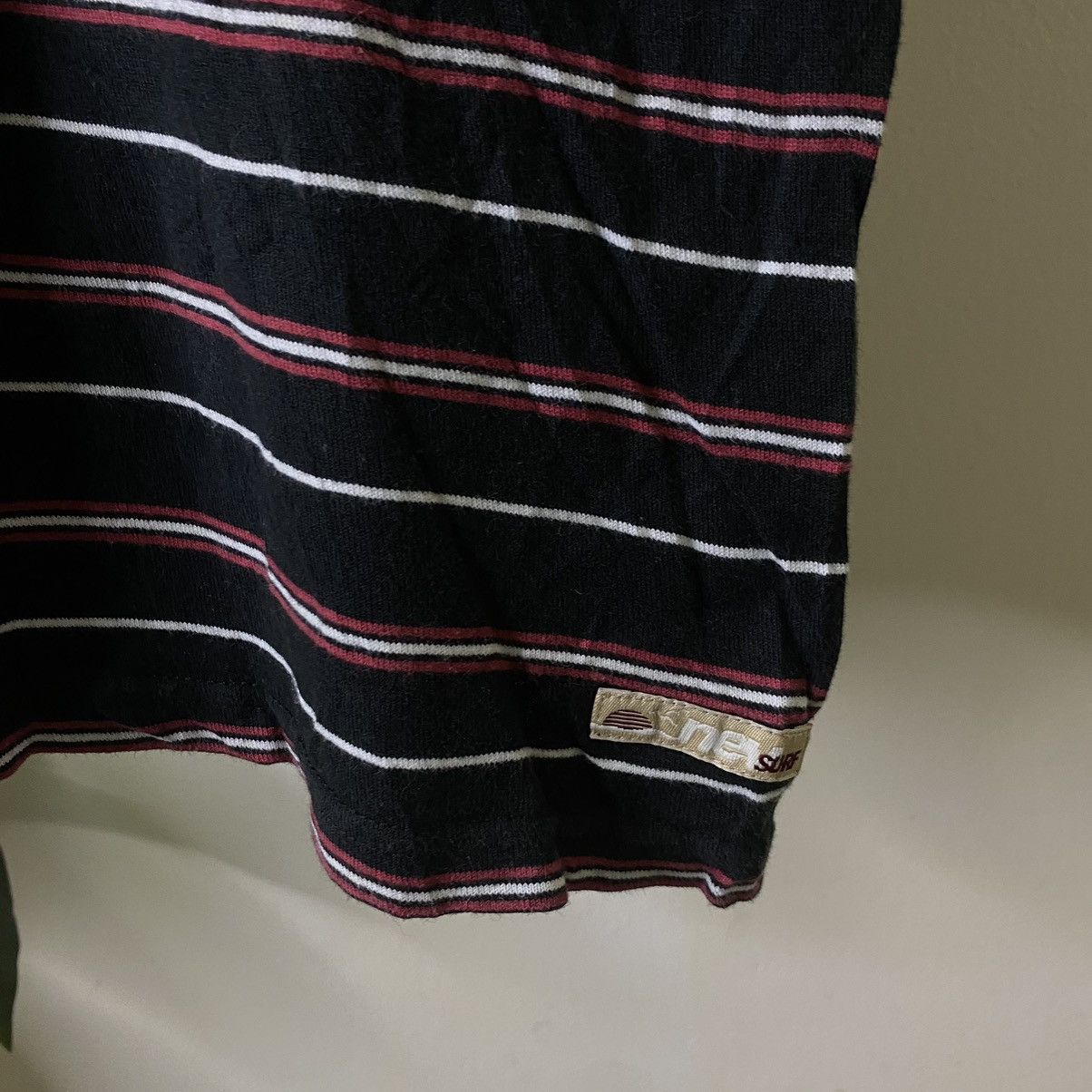 Vintage Vintage 2000s Nev Surf Stripes Polo Tee Surfing Style Size US XL / EU 56 / 4 - 8 Thumbnail