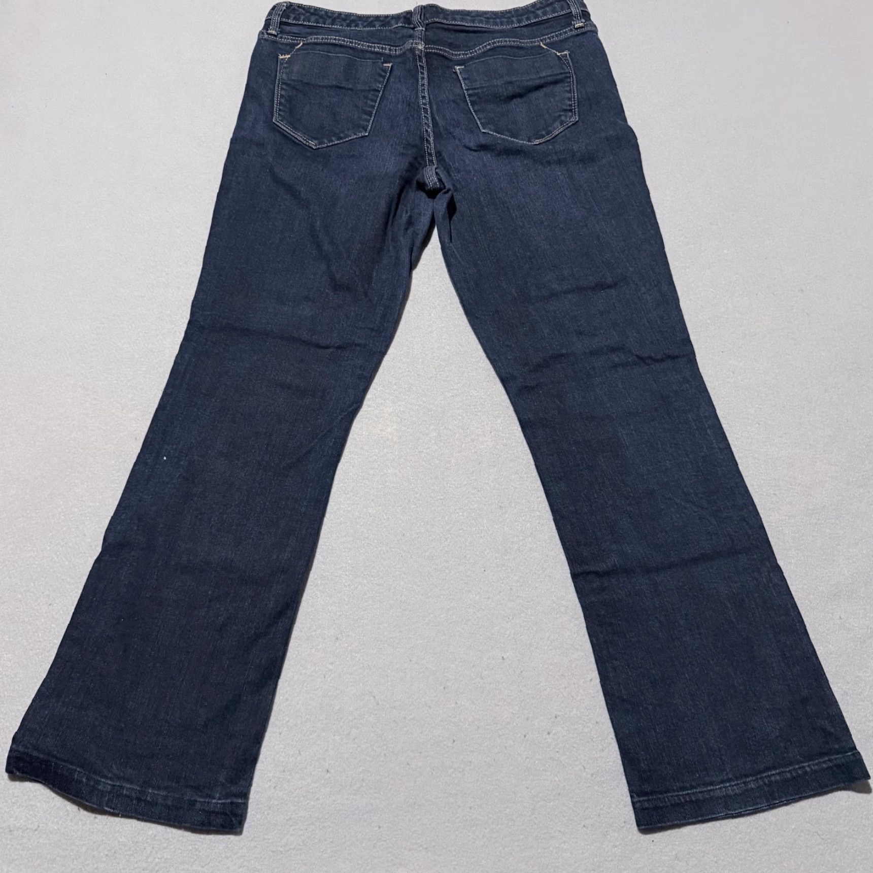Mossimo Mossimo Jeans Bootcut Women Blue Low Rise Stretch 8L Denim Modern Premium 90s Retro Size 30" / US 8 / IT 44 - 2 Thumbnail