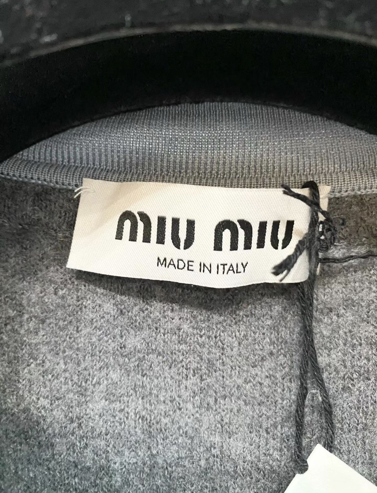 Miu Miu Miu Miu 25SS Block Fake Two-Piece Polo Collar Sweater J33 Size XS / US 0-2 / IT 36-38 - 2 Thumbnail