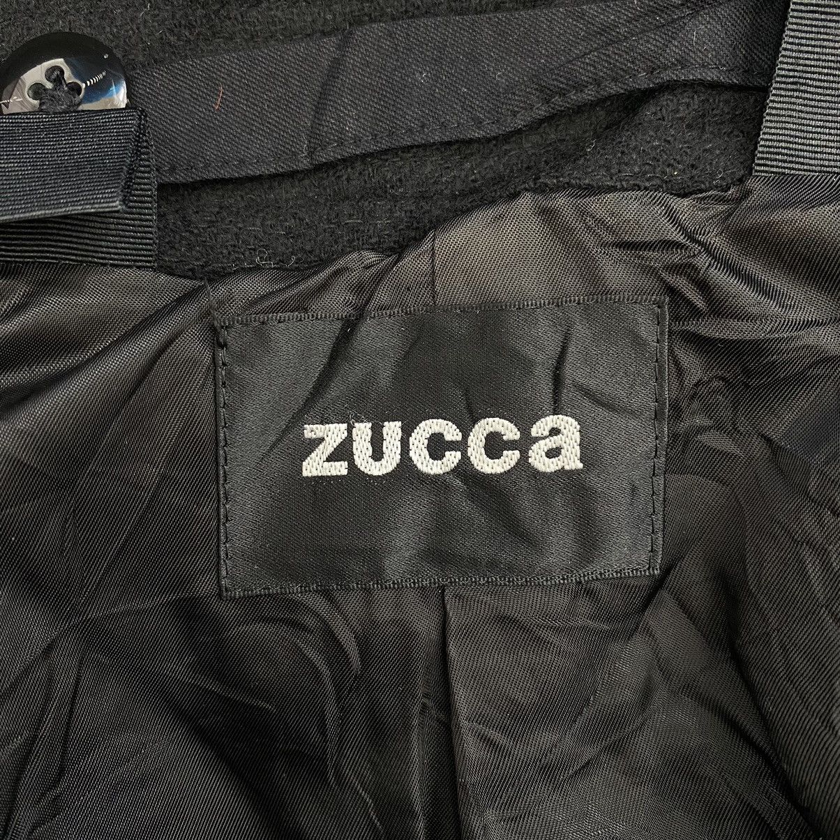 CABANE de ZUCCA by Issey Miyake Black Formal Wool Coat