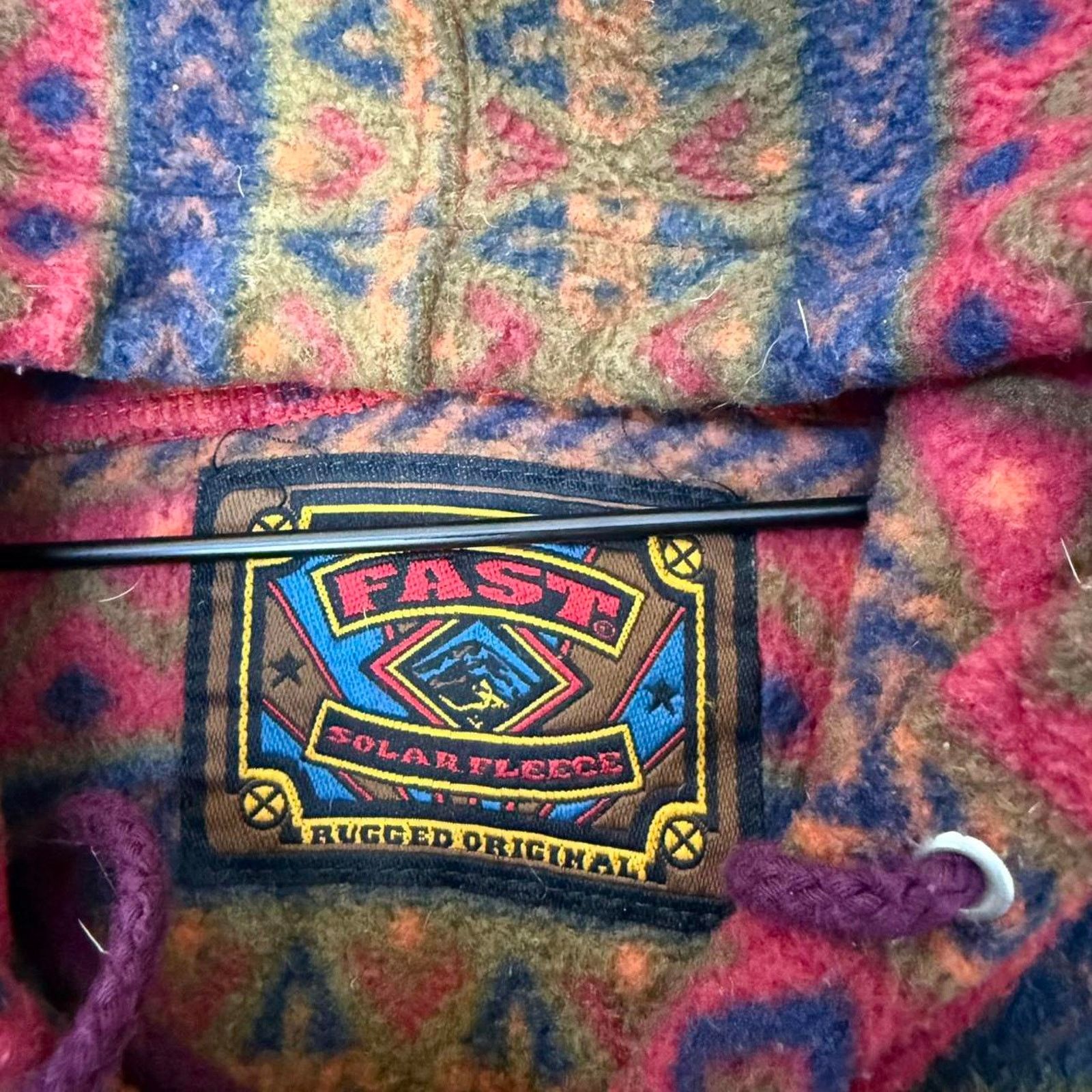 Other Vintage 90s Solar Fleece Hoodie With Super Soft Feel Size US L / EU 52-54 / 3 - 5 Thumbnail