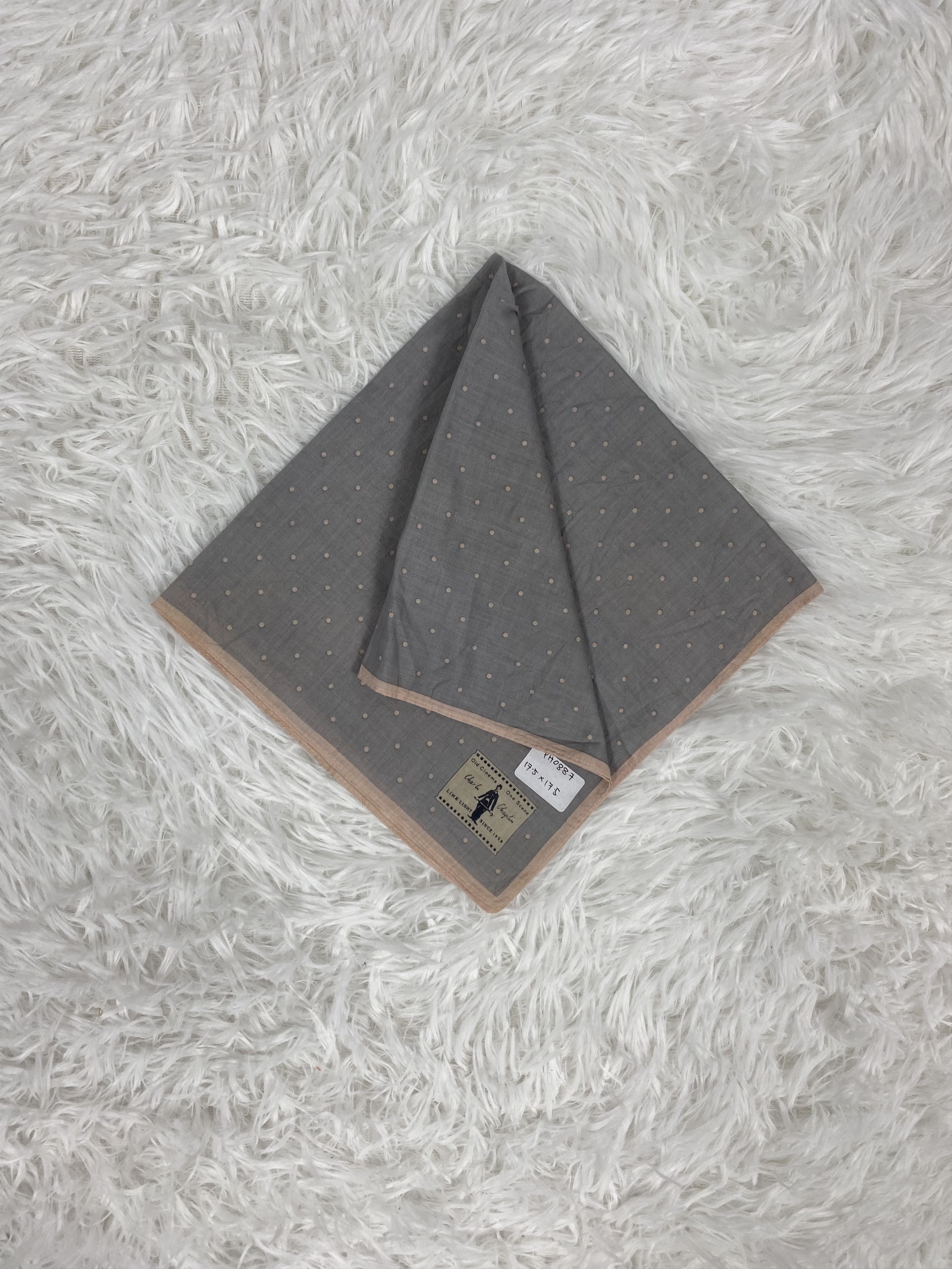 Designer × Vintage Vintage Charlie Chaplin Handkerchief Neckerchief PH0887 Size ONE SIZE - 1 Thumbnail