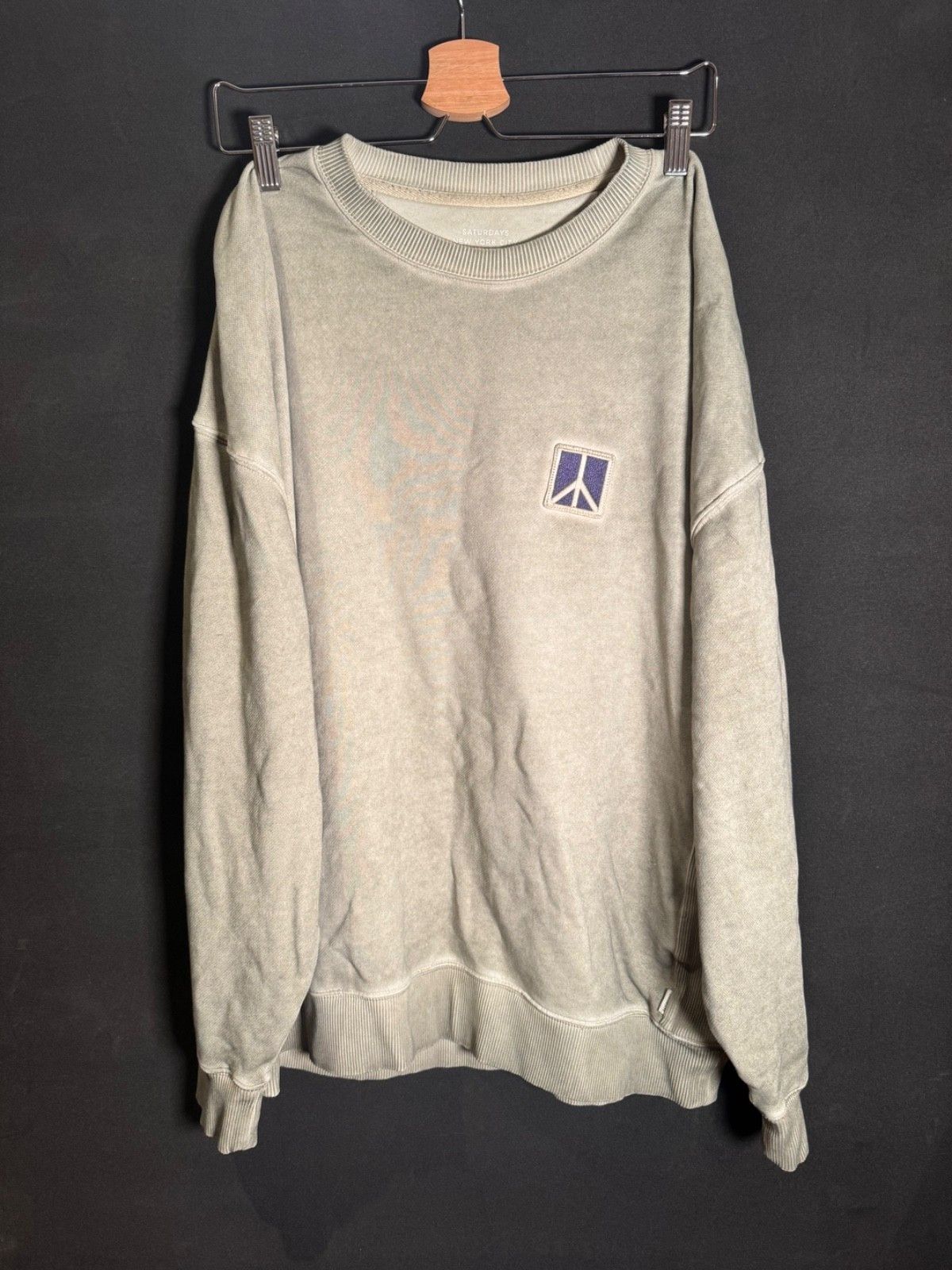 Other Saturdays New York City Embroidered Dyed Large Sweatshirt Size US L / EU 52-54 / 3 - 3 Thumbnail