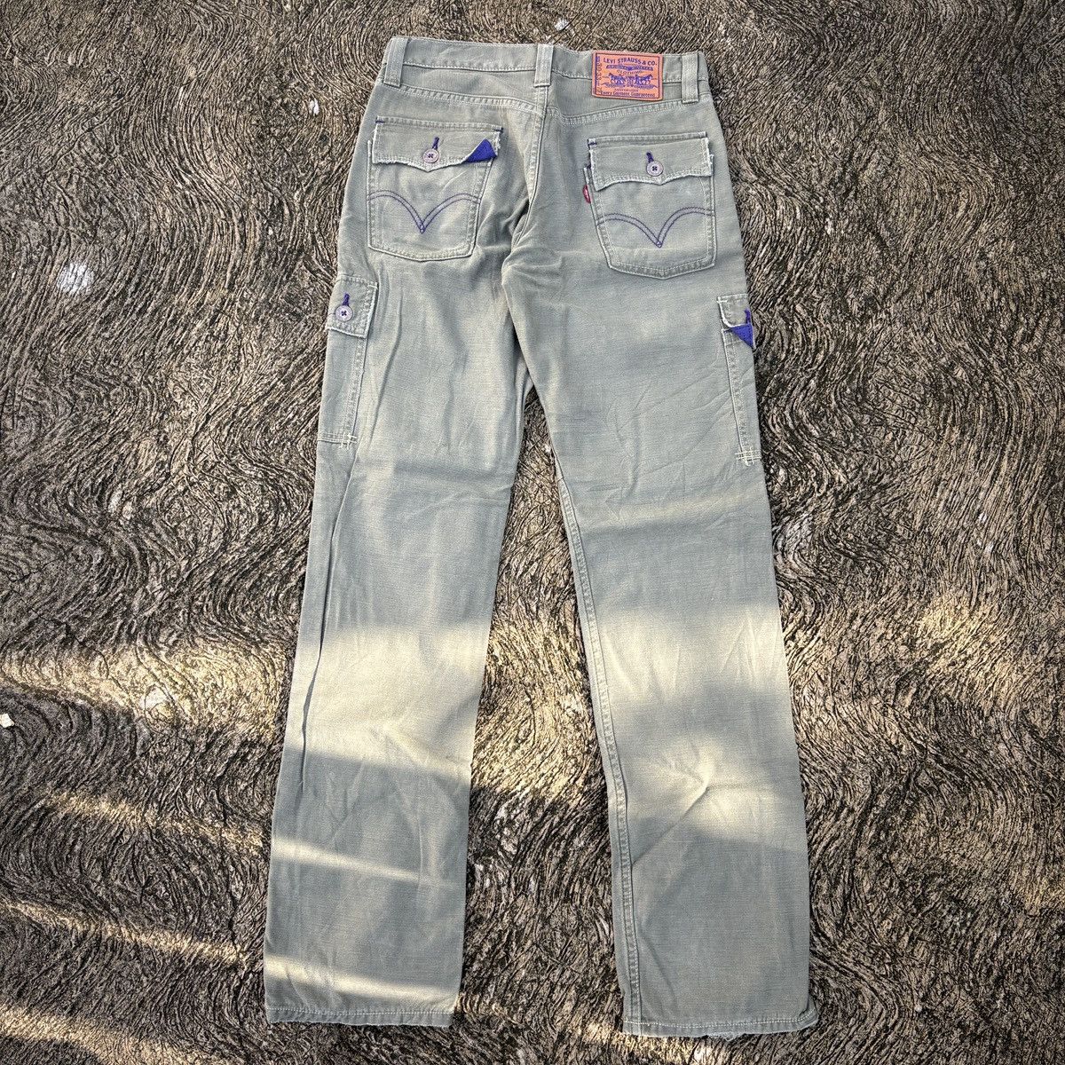 Levi's Levi’s Vintage Cargo Work Pants – Late 70s (Archive Piece) Size US 30 / EU 46 - 6 Thumbnail