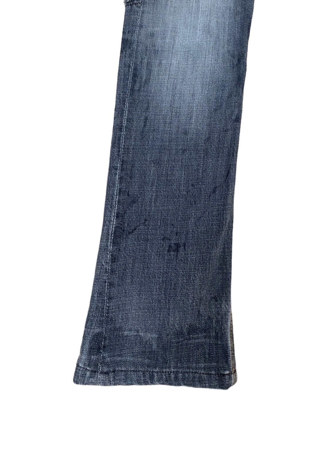 HIDEAWAYS × If Six Was Nine × Le Grande Bleu (L.G.B.) Vintage Brand Hideaways Jeans 1990s Size US 44 / EU 60 - 9 Thumbnail