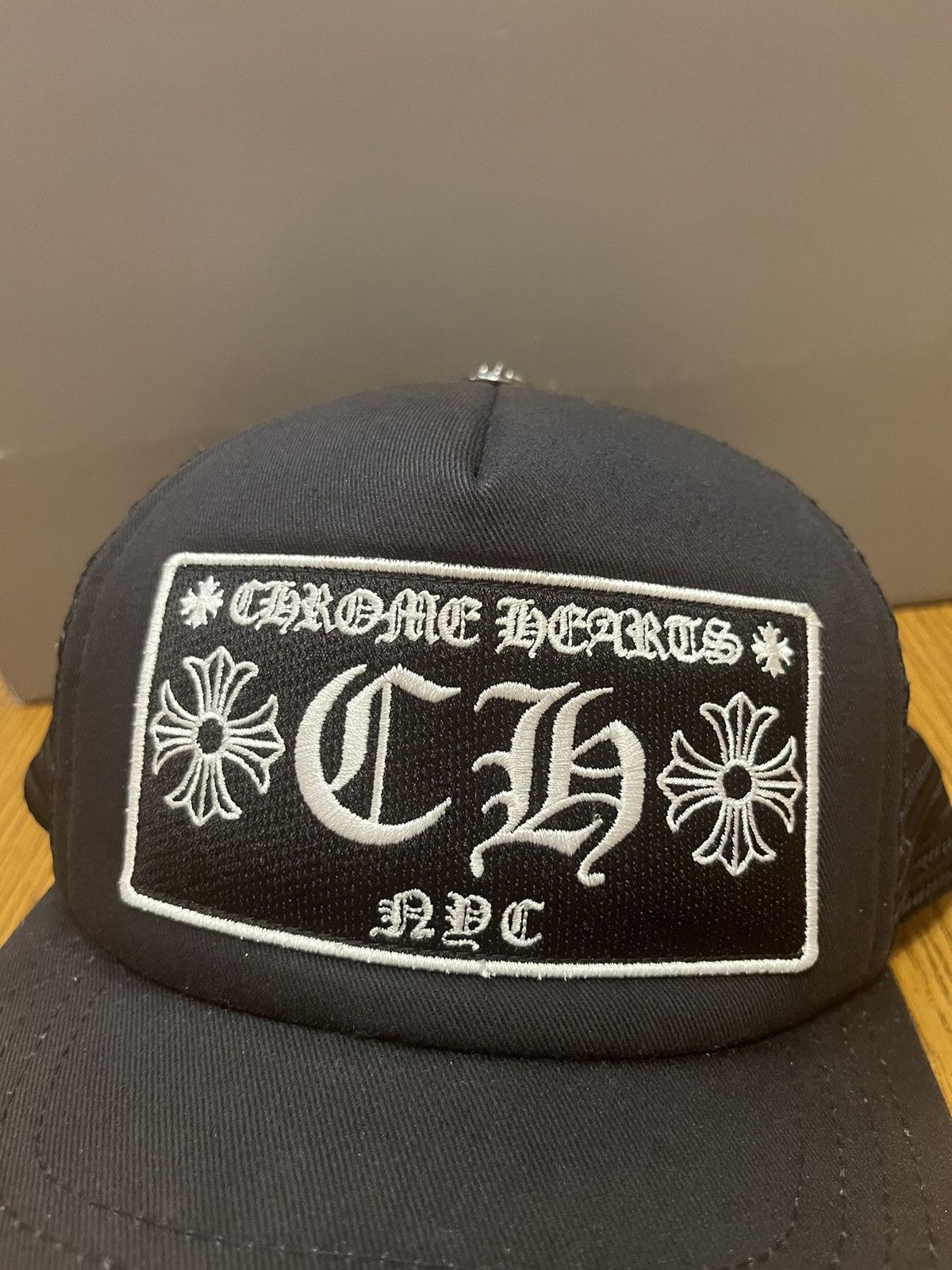chrome-hearts-chrome-hearts-nyc-trucker-hat-grailed