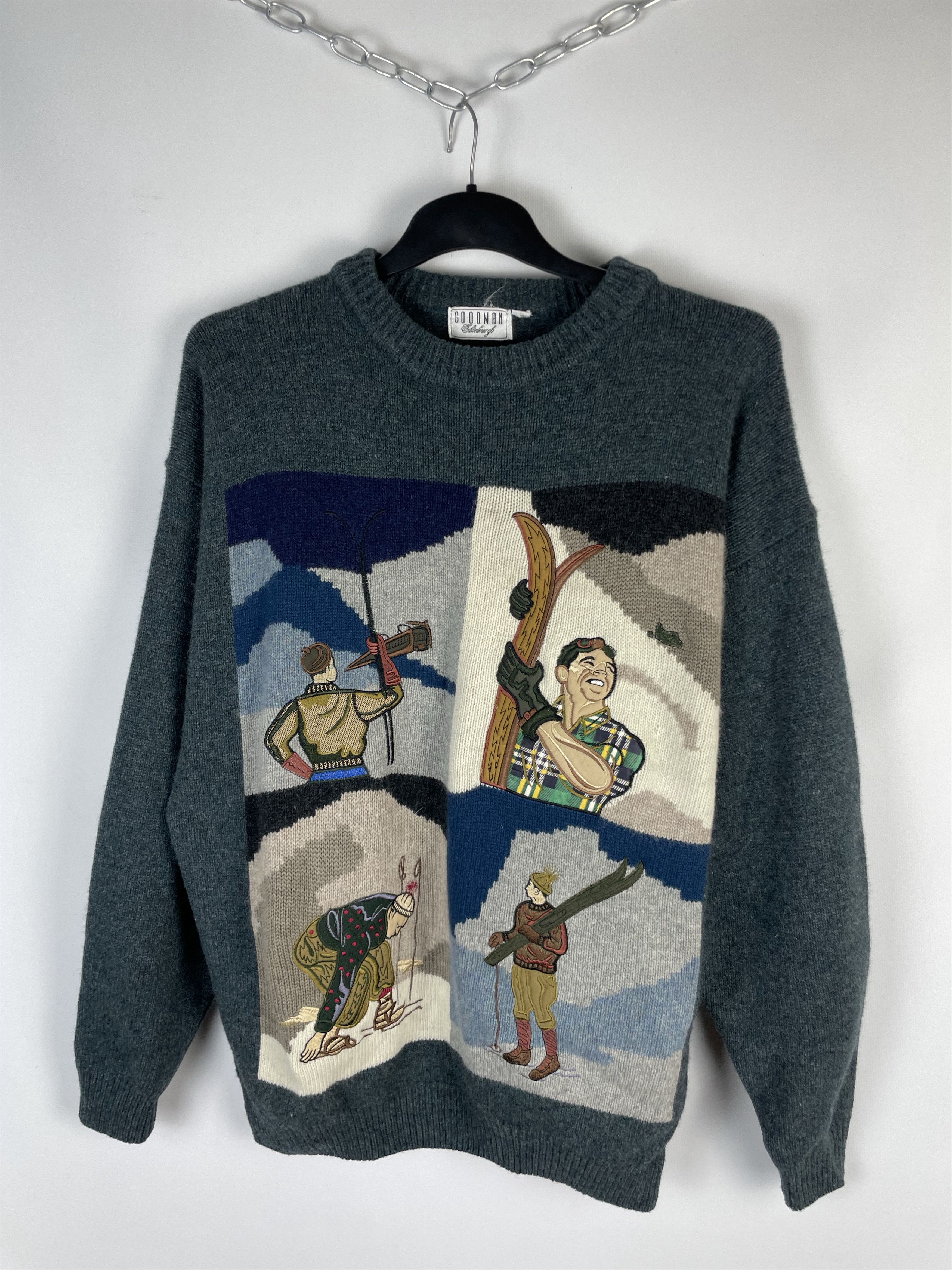 Other Vintage 90s Sweaters Size US XL / EU 56 / 4 - 3 Thumbnail
