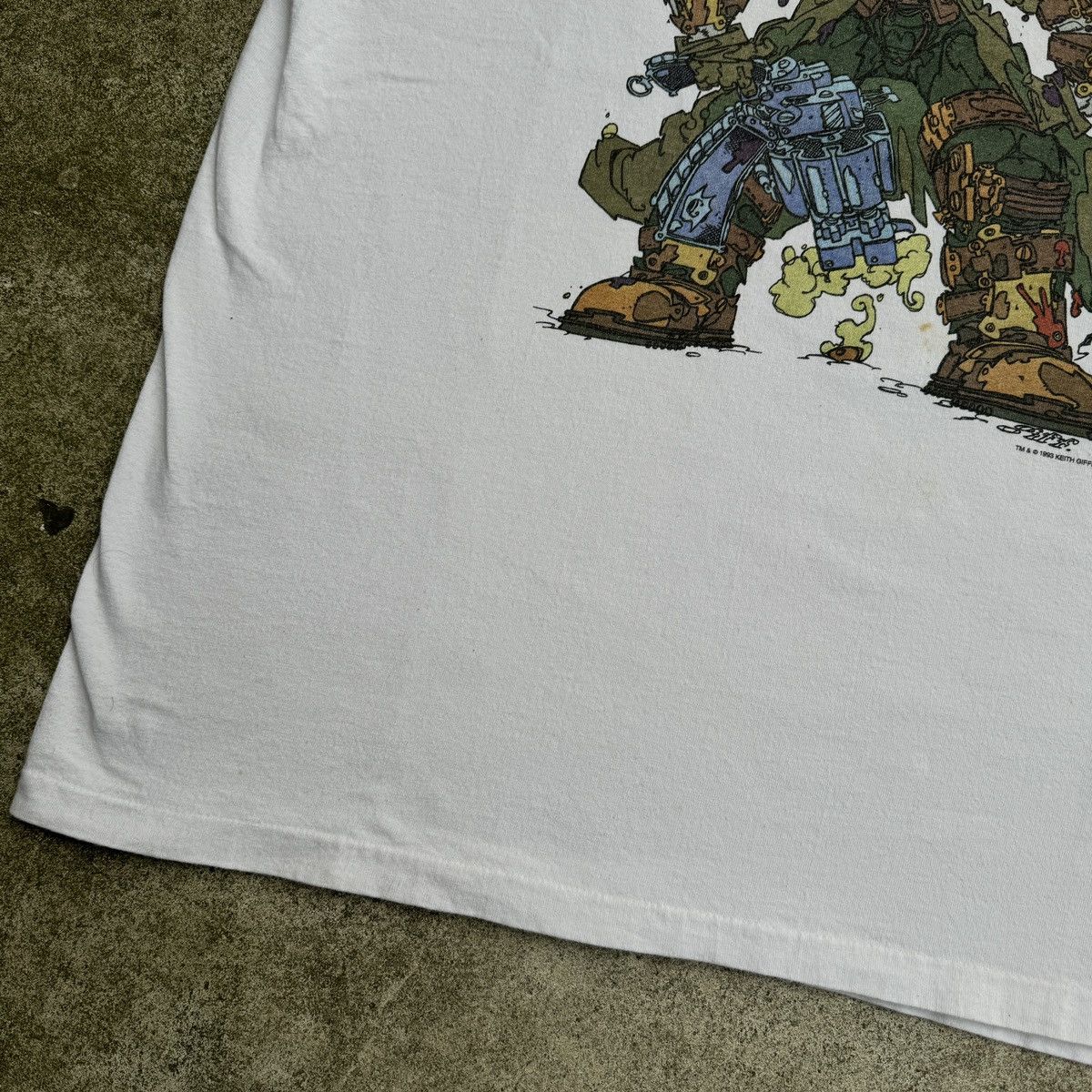Vintage 90s Keith Giffen Trencher Gun Shot Art Shirt ERD Grunge Size US XL / EU 56 / 4 - 10 Thumbnail