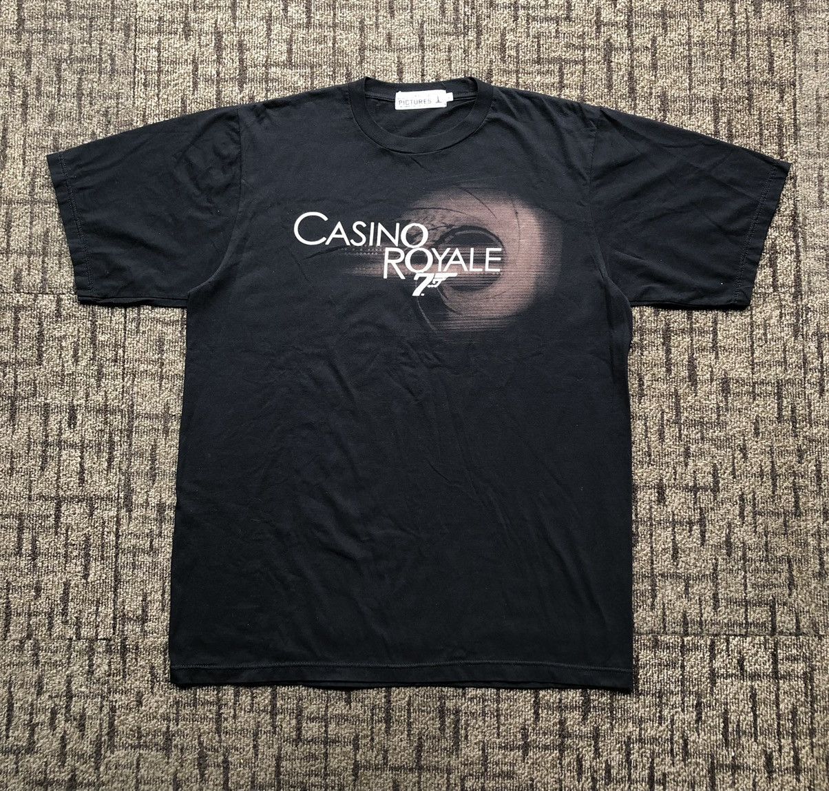 Vintage VINTAGE CASINO ROYAL 007 MOVIE by COLUMBIA PICTURES Size US XL / EU 56 / 4 - 1 Thumbnail