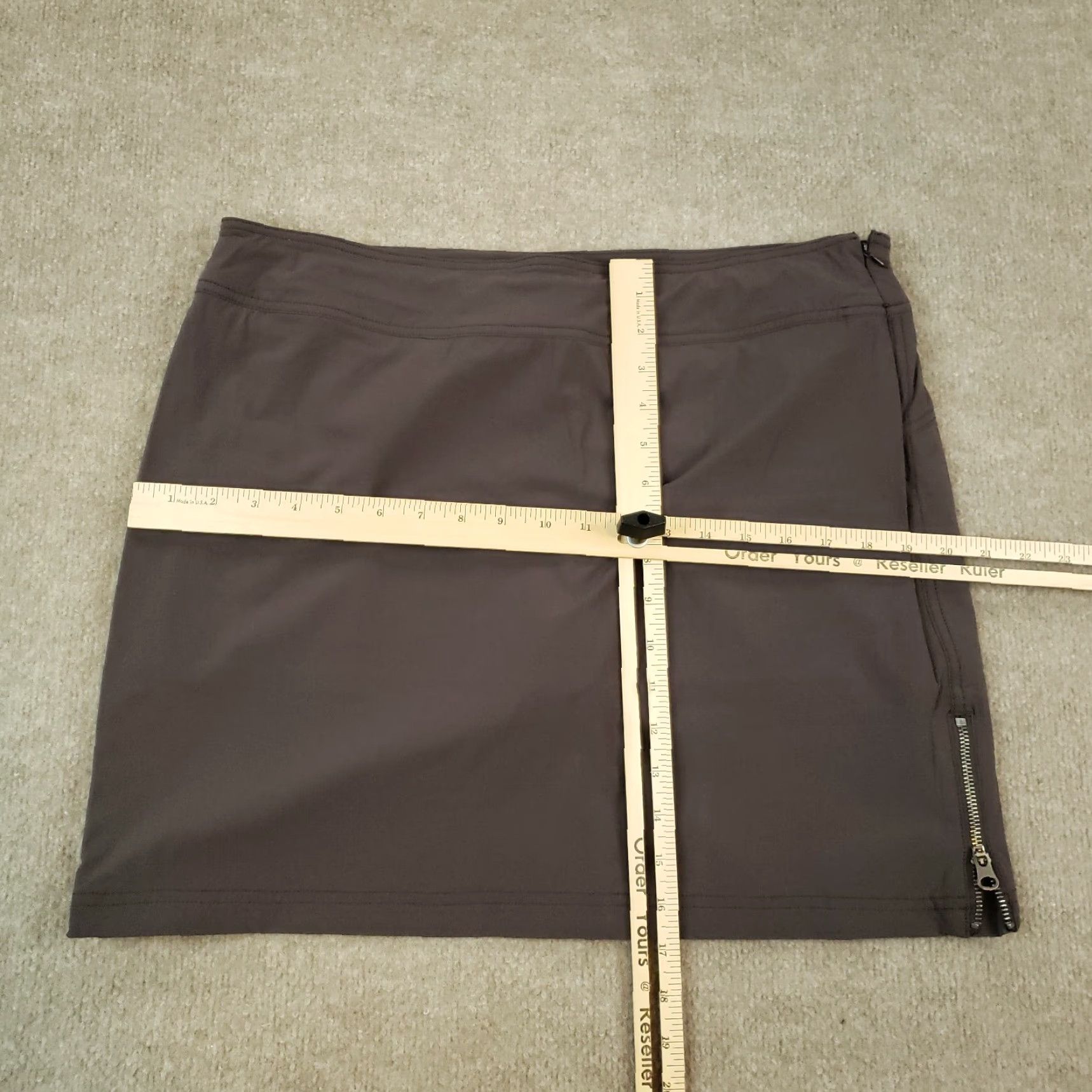 Athleta Athleta Women's Brown Short Skirt Casual Tennis Golf Outdoor Size 12 Size 34" / US 12 / IT 48 - 2 Thumbnail