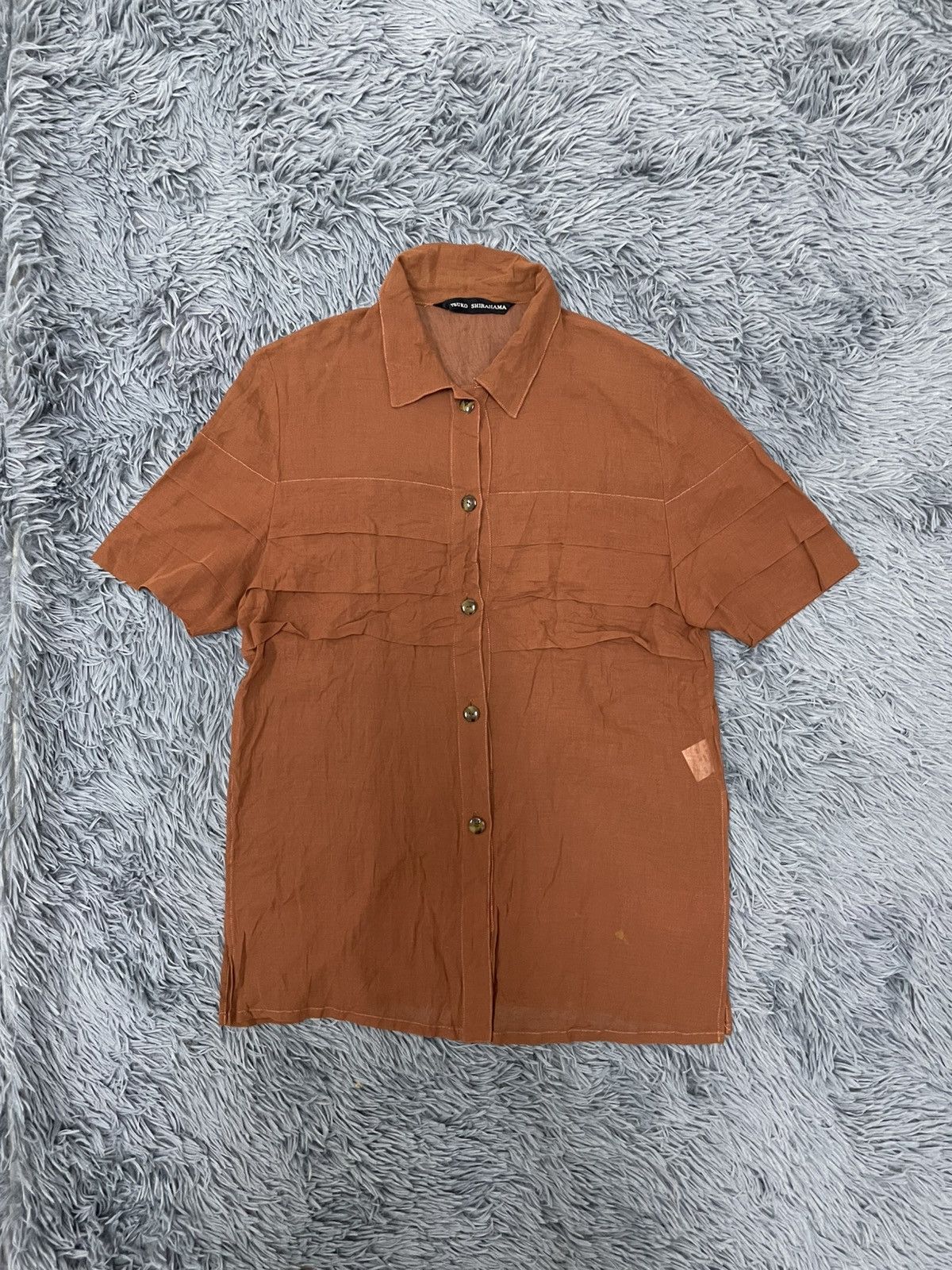Designer × Japanese Brand × Vintage Vintage 90s Ritsuko Shirahama button up shirt Size S / US 4 / IT 40 - 1 Thumbnail