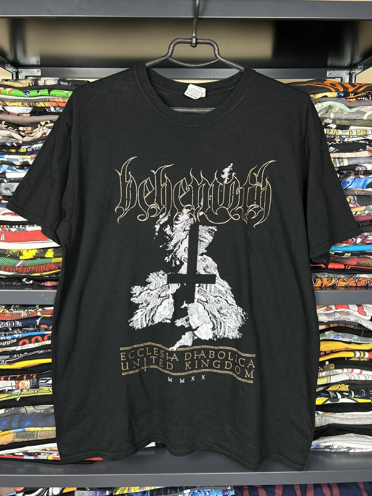 Band Tees Behemoth Ecclesia Diabolica American Band T shirt Size US XL / EU 56 / 4 - 1 Thumbnail