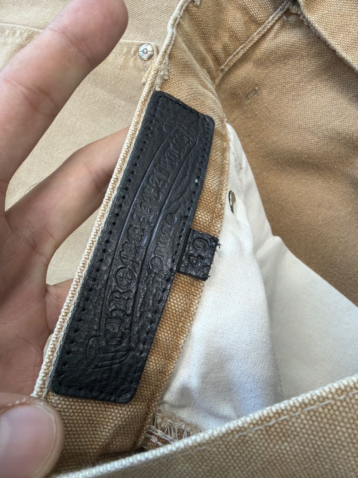 Chrome Hearts Chrome Hearts Vegas Exclusive Carhartt starhartt Doubleknee Size US 40 / EU 56 - 6 Thumbnail