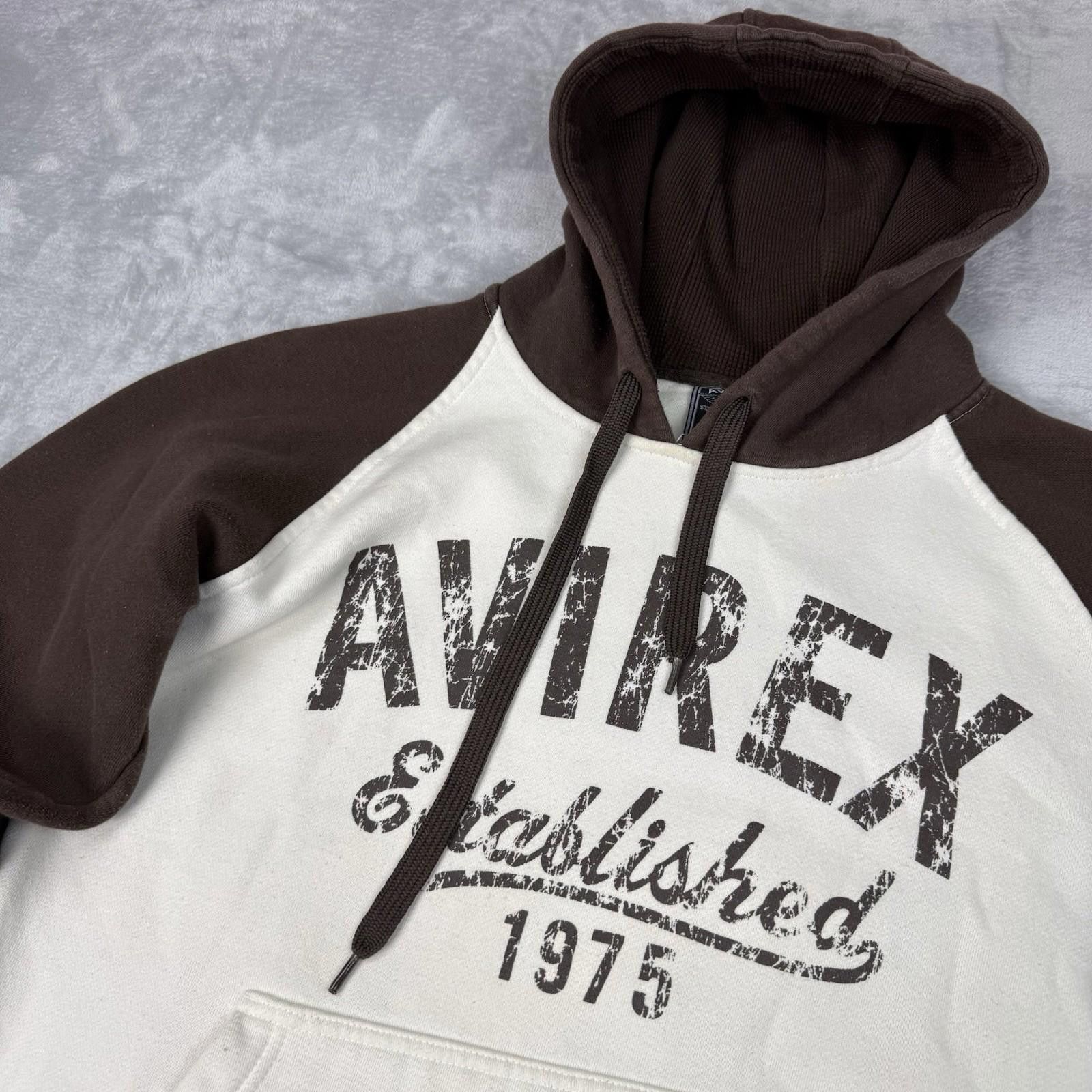 Avirex Vintage Avirex Established 1975 Hoodie Fleece L Skater Y2K Size US L / EU 52-54 / 3 - 5 Thumbnail
