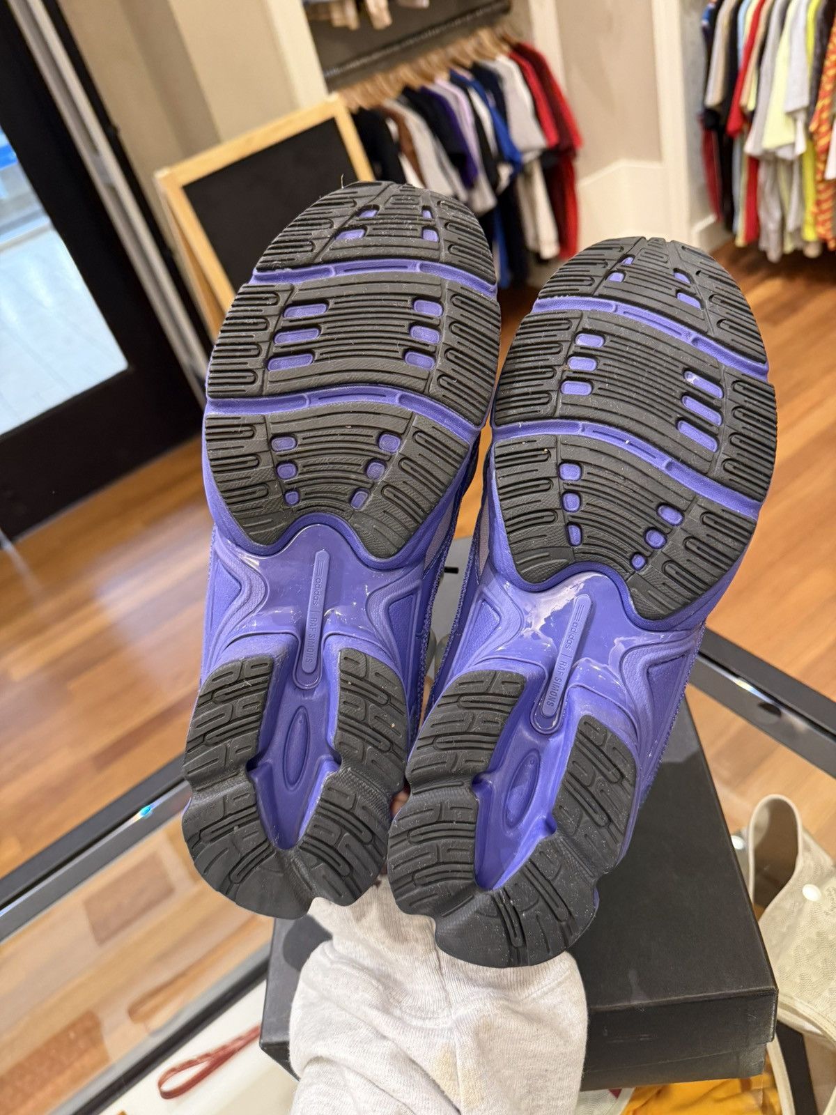 Adidas × Raf Simons Adidas x Raf Simmons Ozweego 3 ‘Purple Black’ Size US 10.5 / EU 43-44 - 7 Thumbnail