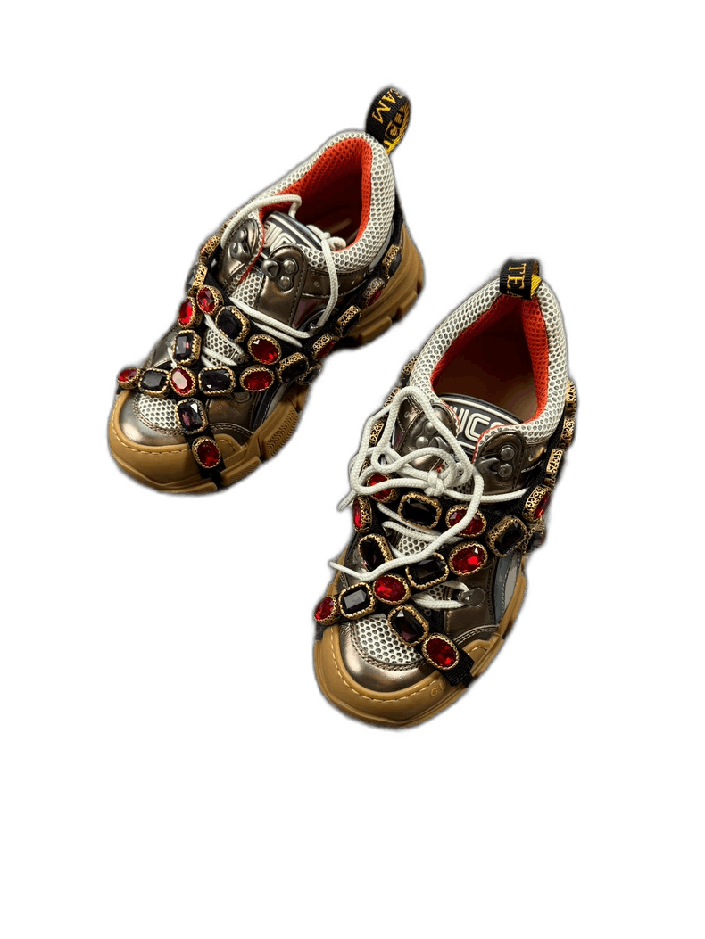 Gucci Gucci Gemstone Hiking Shoes Size 35-yf Size US 5 / EU 37 - 1 Thumbnail