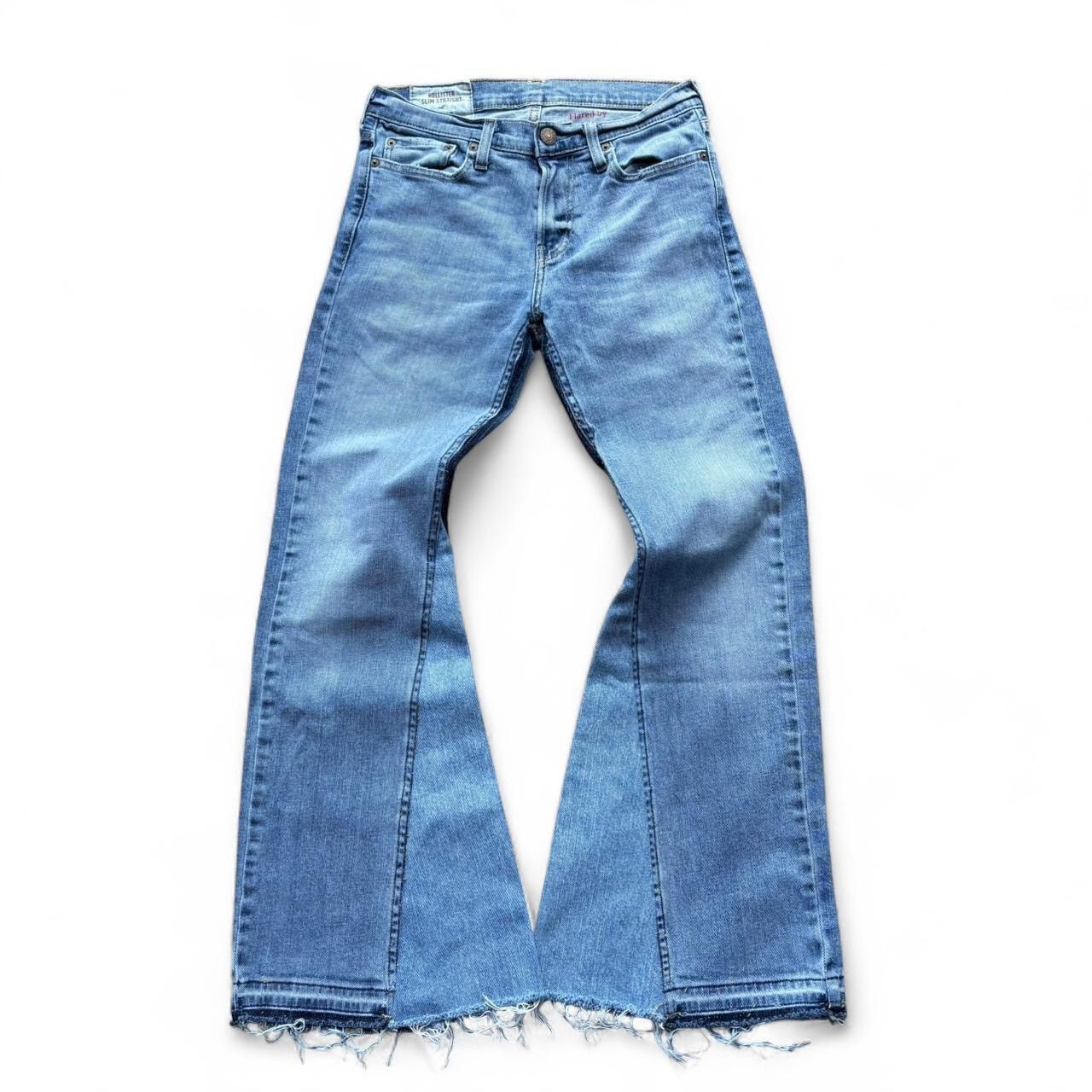 Hollister Upcycled Flared Jeans Size US 29 - 1 Thumbnail