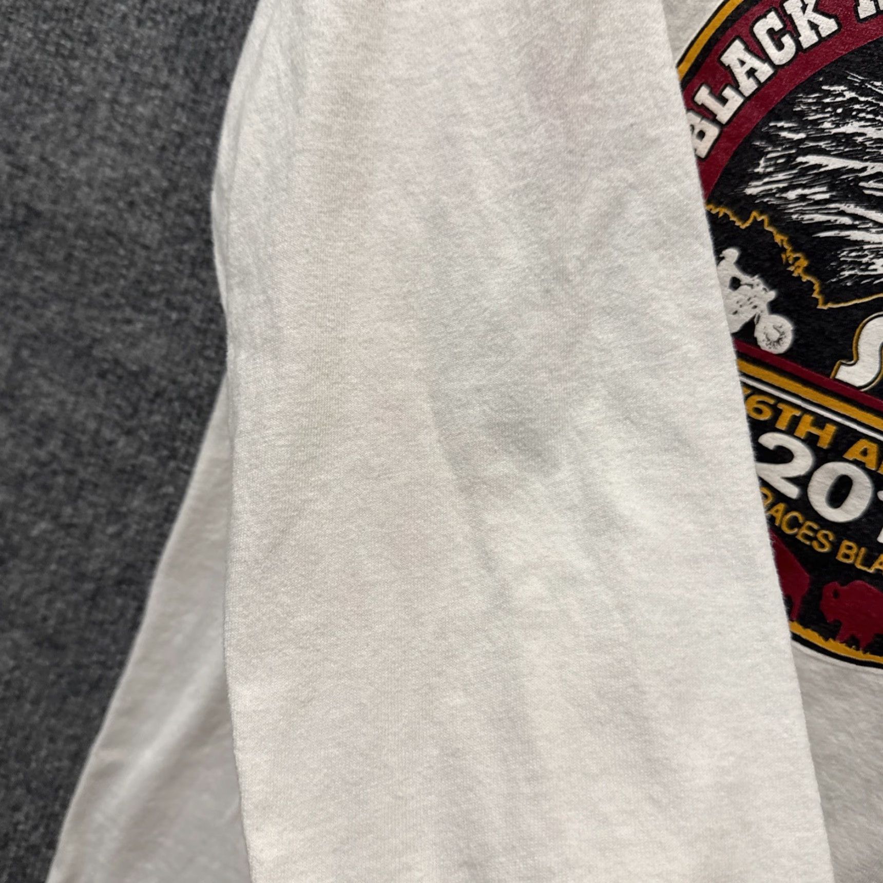 Vintage Sturgis Black Hills Motor Classic 2016 White Long Sleeve T-Shirt Women’s S Size S / US 4 / IT 40 - 5 Thumbnail