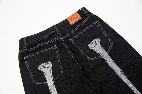 Jean hiphop pattern skate jeans Size US 34 / EU 50 - 4 Thumbnail