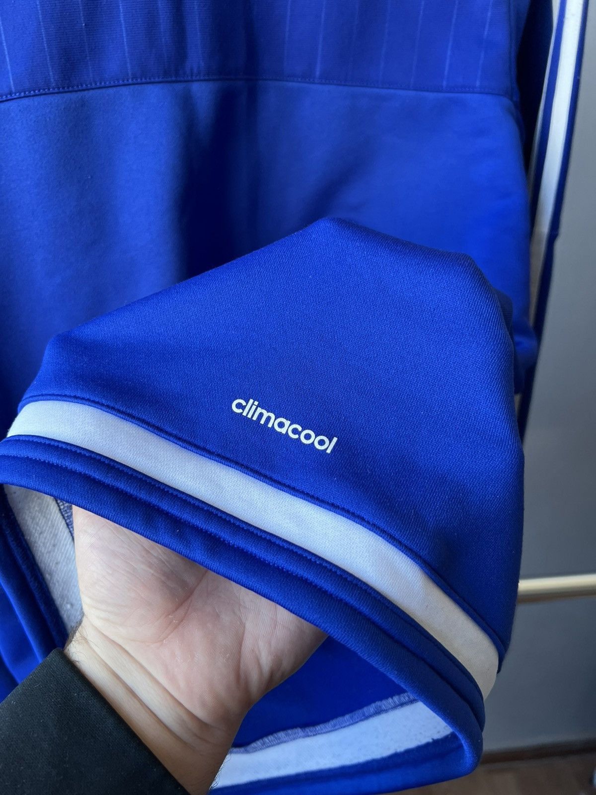 Adidas 2015 CHELSEA FC TRAINING ADIDAS SOCCER FOOTBALL LONG SLEEVE Size US S / EU 44-46 / 1 - 13 Thumbnail