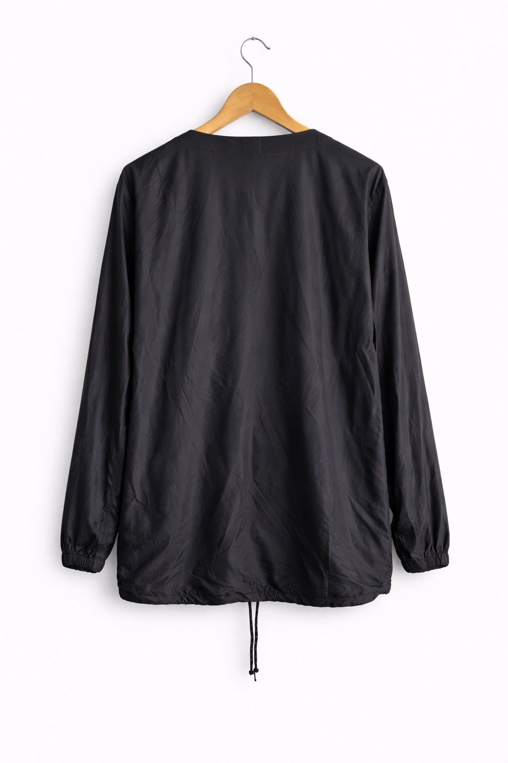 Japanese Brand Vintage TES Japanese Lightweight Pullover Jacket Black Size US M / EU 48-50 / 2 - 2 Thumbnail