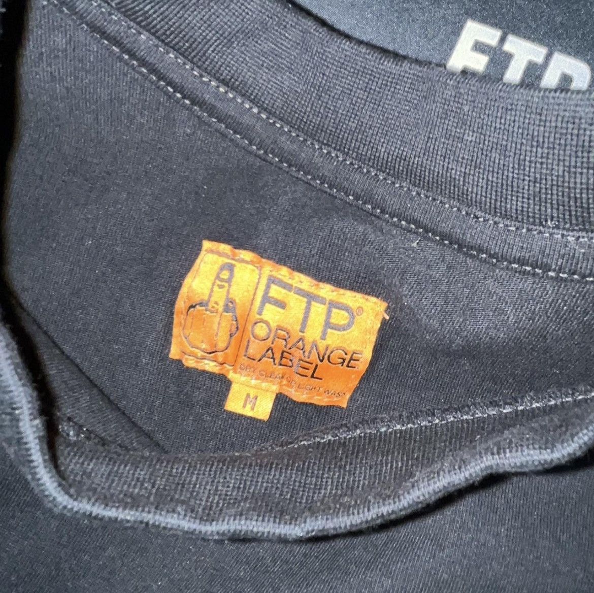 G59 Records ORANGE LABEL POCKET TEE(BLACK) Size US M / EU 48-50 / 2 - 1 Thumbnail