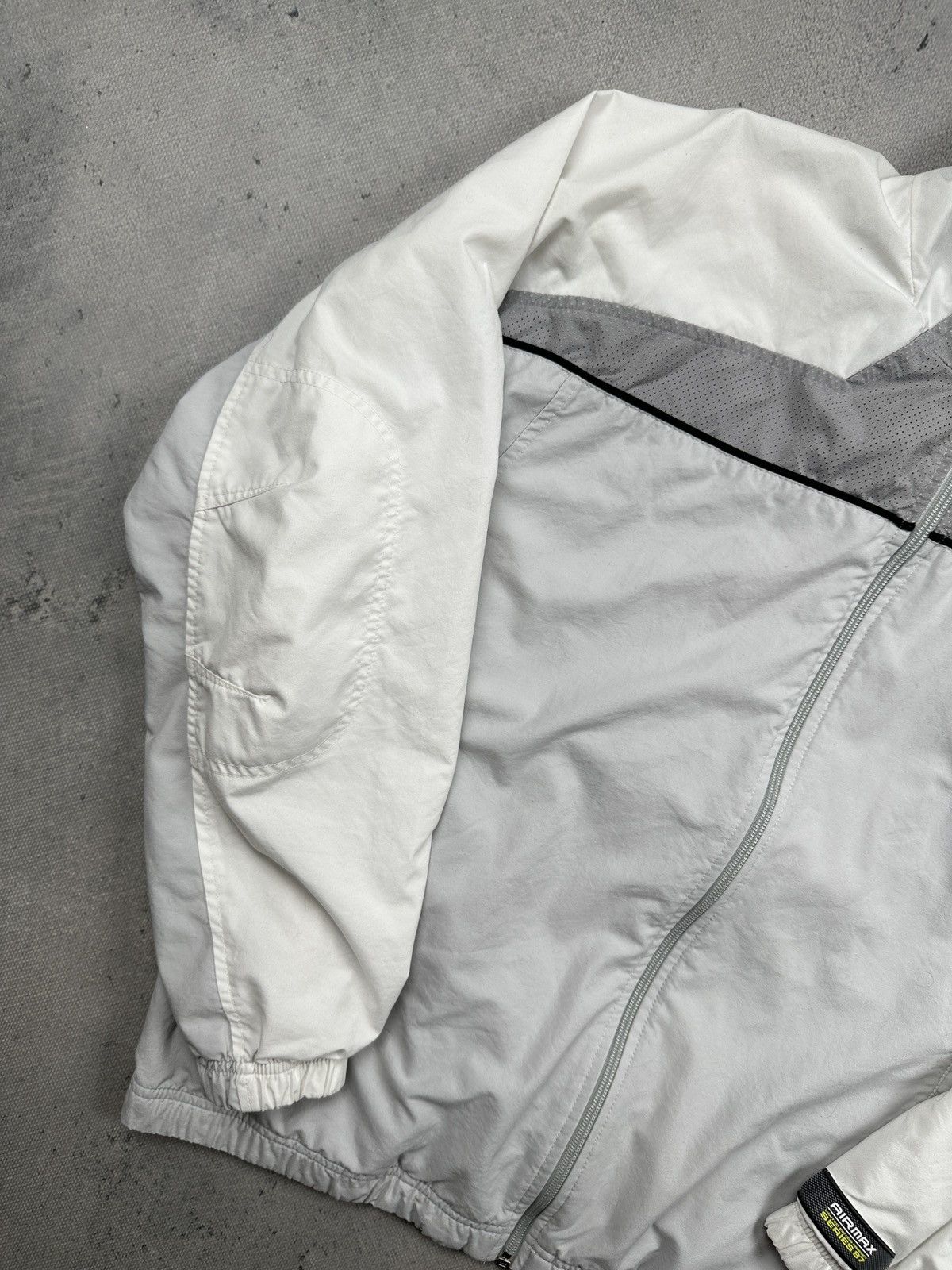 Nike Nike Air Max Series 87 Vintage Track Jacket Grey White Y2K Size US M / EU 48-50 / 2 - 3 Thumbnail