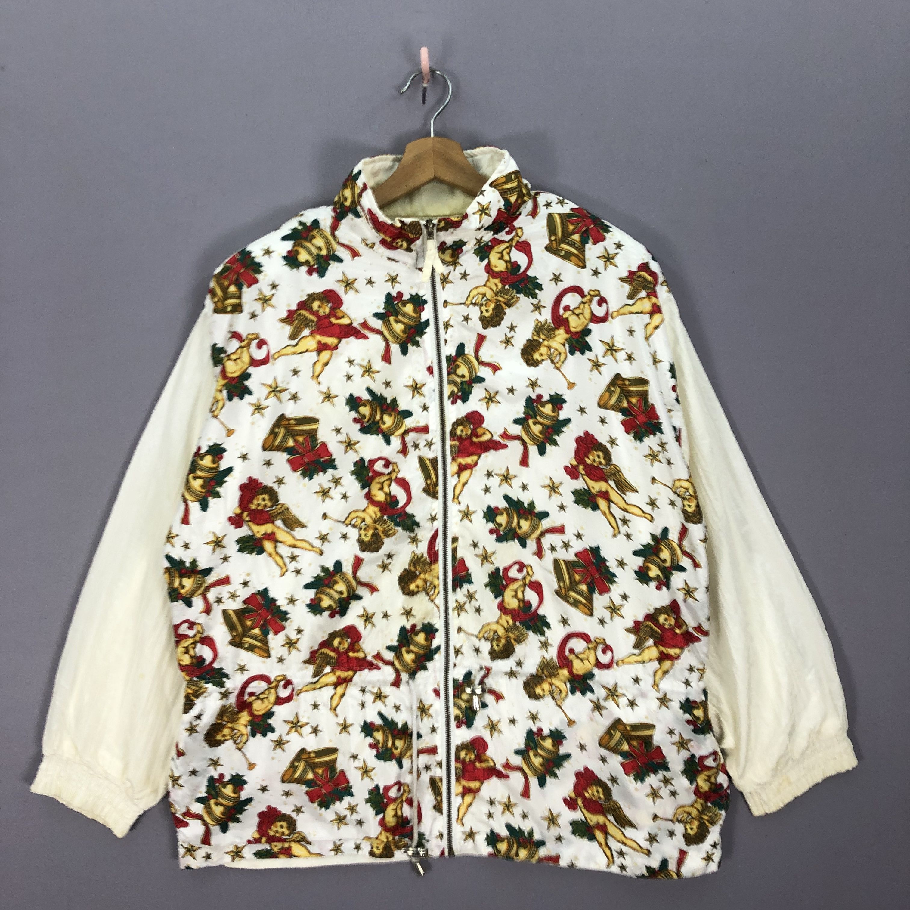 Vintage Vintage Renaissance Napoleon Satin Windbreaker Jacket Size US L / EU 52-54 / 3 - 1 Thumbnail