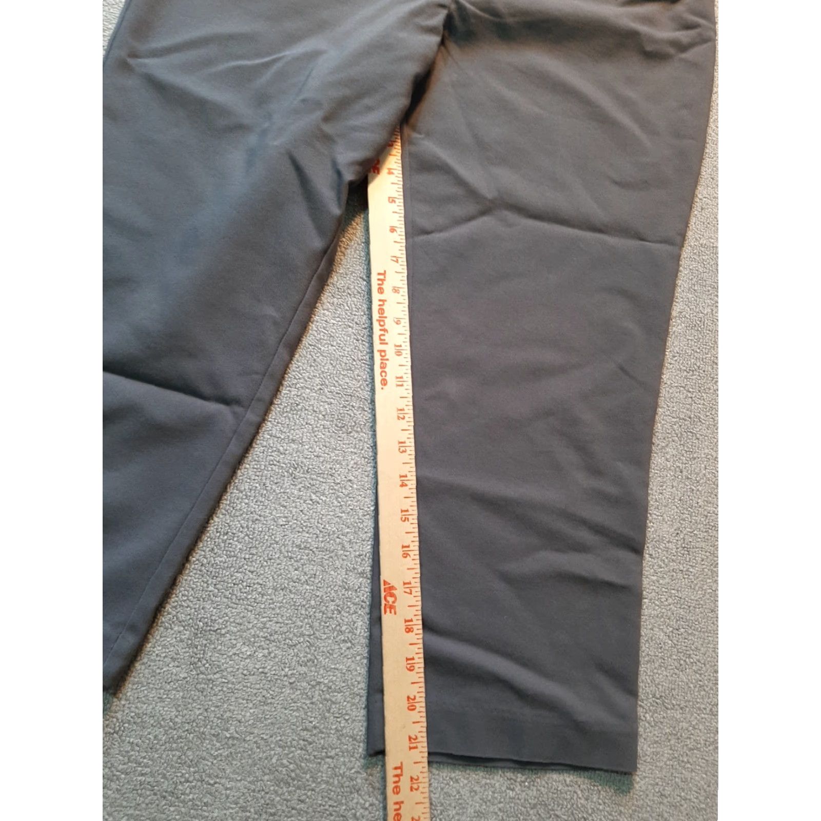 Apt. 9 Apt 9 Womens Pants Size 10 Gray Dress Pants Cotton Blend Classic Solid Business Regular Mens? Womens? Size 32" / US 10 / IT 46 - 2 Thumbnail