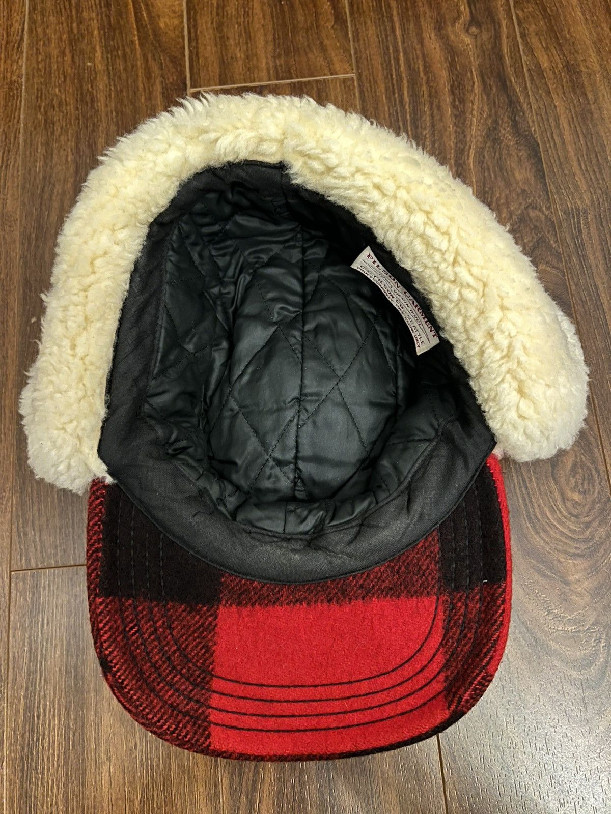 Filson CC Filson Buffalo Plaid Double Wool Mackinaw Trapper Cap Size ONE SIZE - 9 Thumbnail