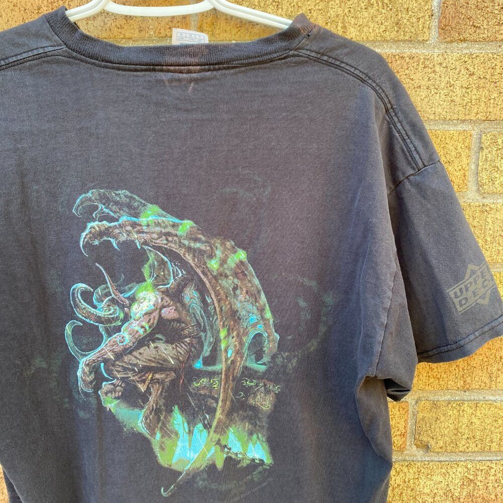 Vintage Vintage World of Warcraft The Hunt for Illidan Promo T Shir Size US L / EU 52-54 / 3 - 5 Thumbnail