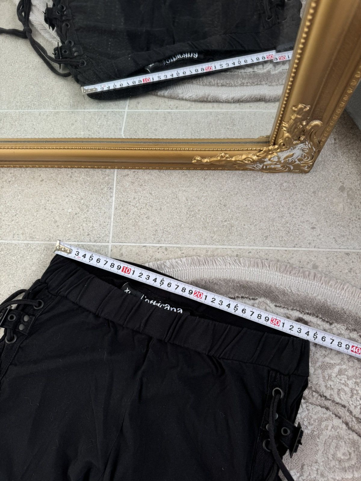Vintage Rare Pants Gothicana Bondage BDSM Punk Avant-Garde Japan Size US 30 / EU 46 - 6 Thumbnail