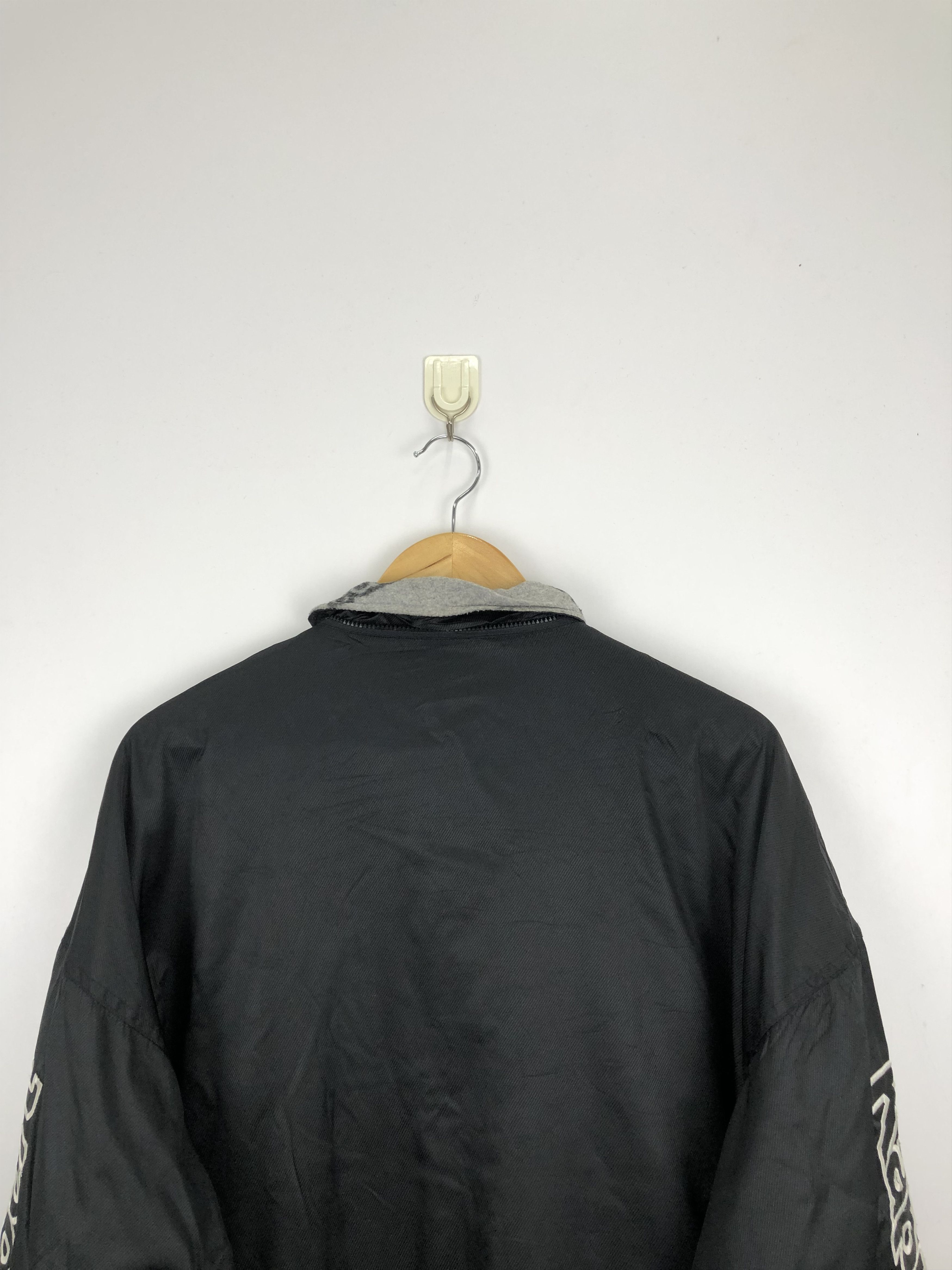 Kappa Vintage 90s Kappa Long Winter Jacket Black SideTape J0691 Size US M / EU 48-50 / 2 - 4 Thumbnail