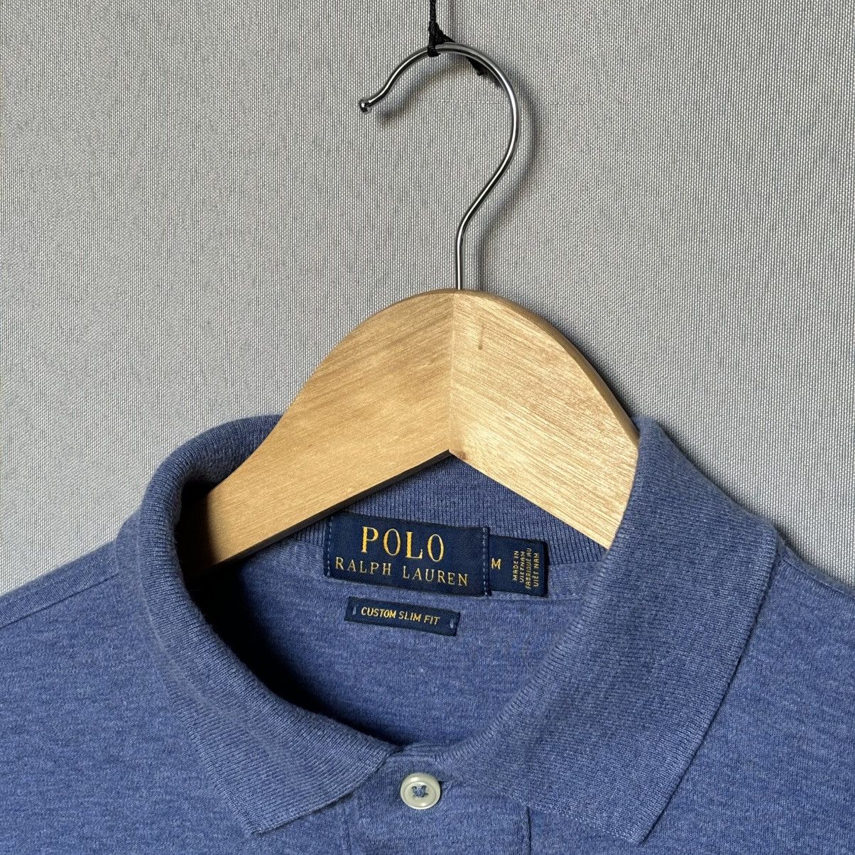 Polo Ralph Lauren Polo Ralph Lauren custom slim fit medium blue streetwear Size US M / EU 48-50 / 2 - 3 Thumbnail