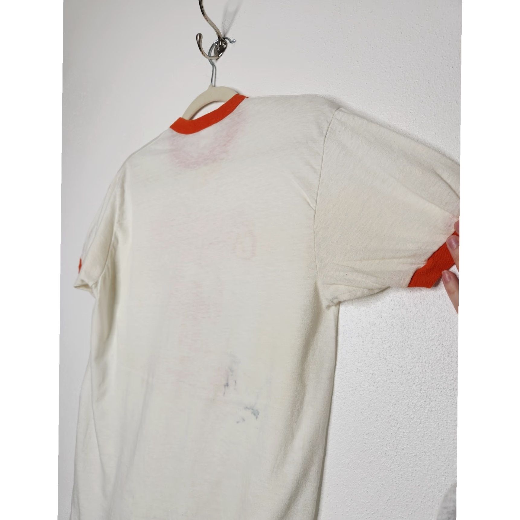 Vintage VINTAGE Wabash Cannonball Train McDonalds Ringer Shirt Size US S / EU 44-46 / 1 - 6 Thumbnail