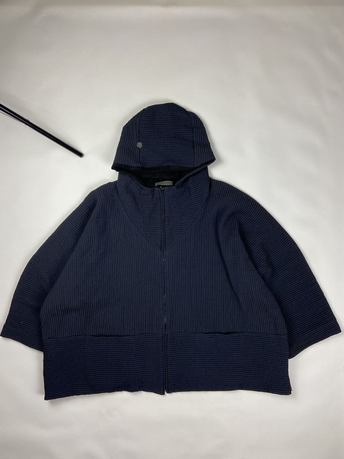 Annette Gortz × Designer Annette Gortz Avant-Garde Zip Relaxed Wool Womens Jacket Size XS / US 0-2 / IT 36-38 - 1 Thumbnail