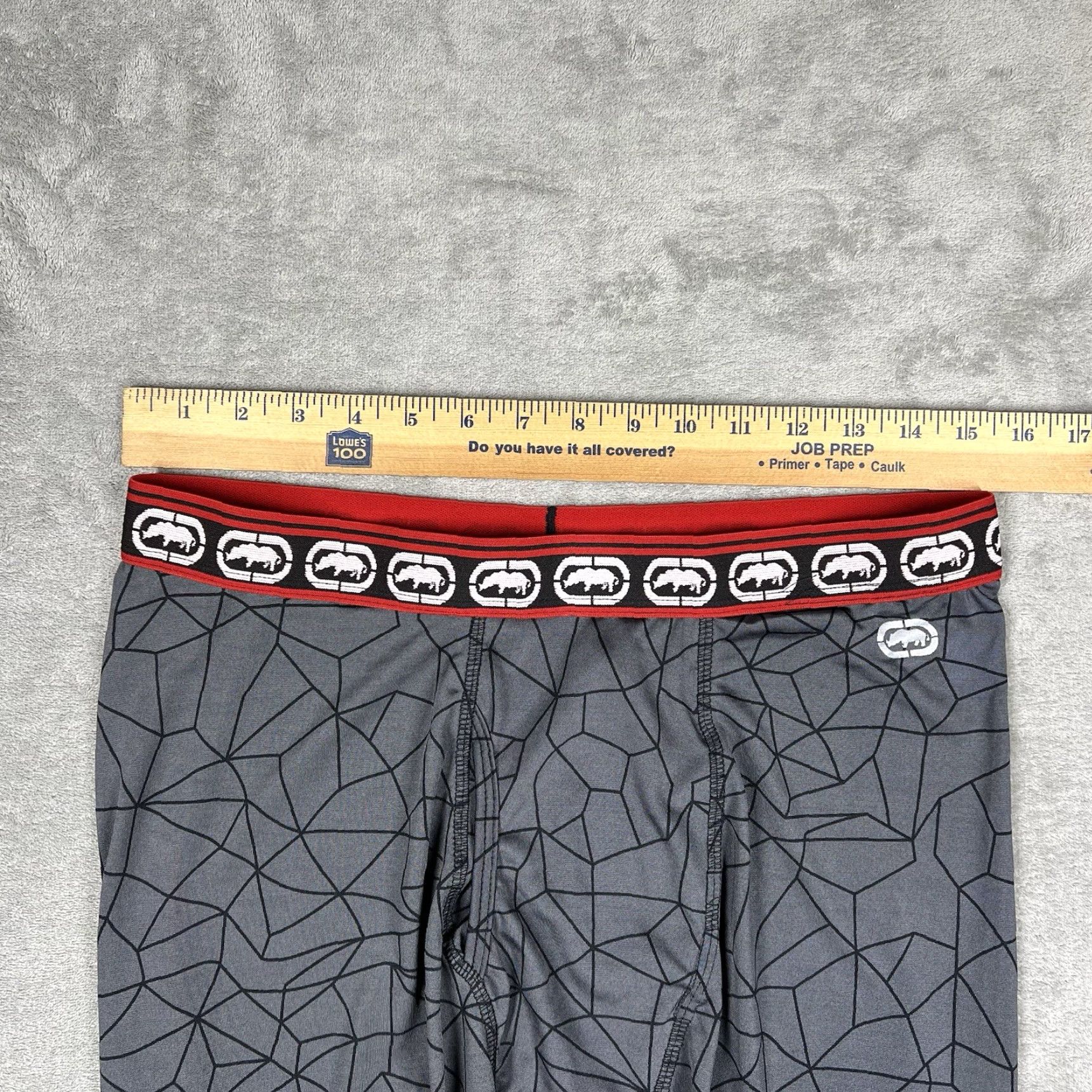 Ecko Unltd. ECKO Function Base Layer Pants Gray Men's Size Small Leggings Compression Activewear Gym & Training Mens Size US 29 - 6 Thumbnail