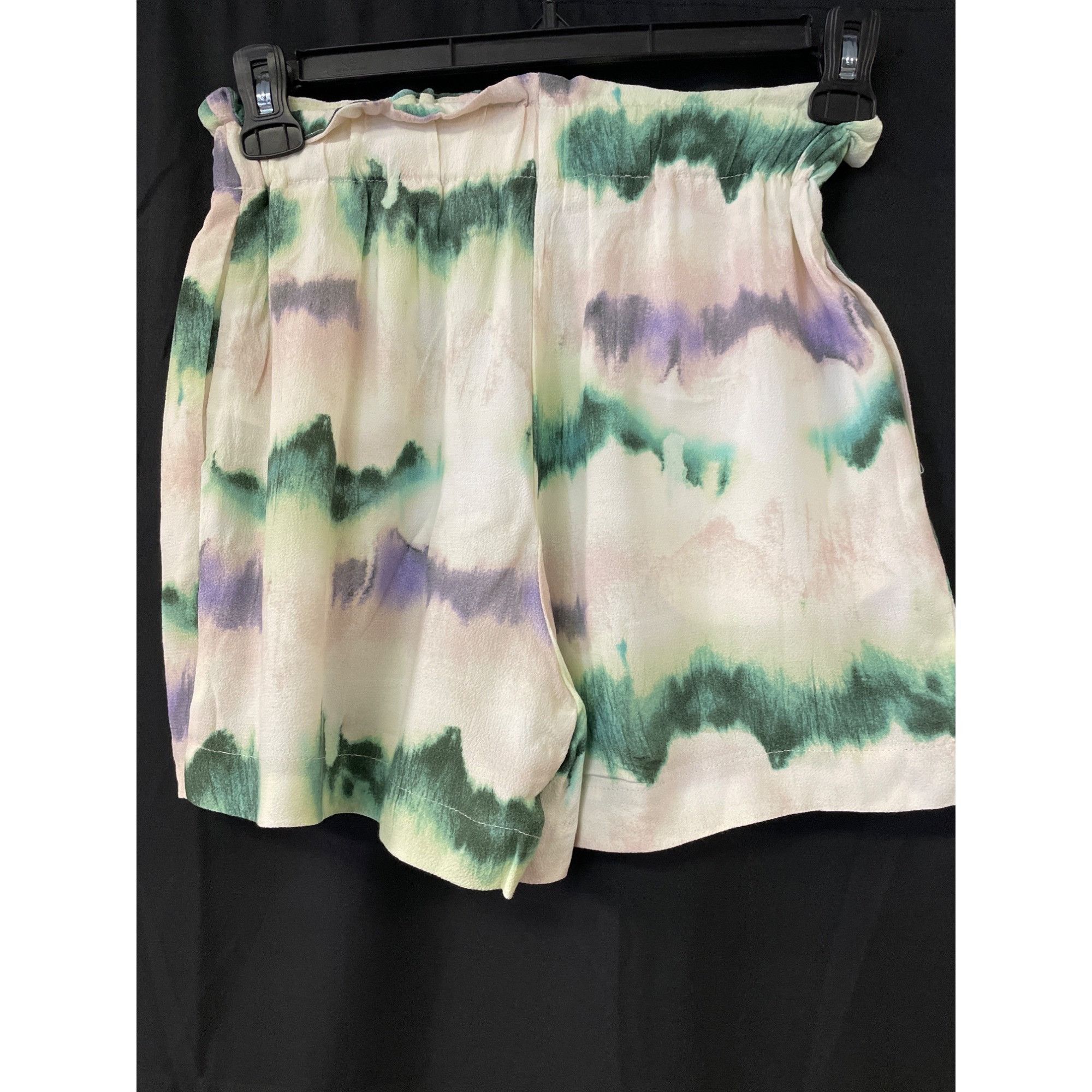 Other Zara Women's Cream Multi Color Shirt & Short Set Size XS SKU Size XS / US 0-2 / IT 36-38 - 4 Thumbnail