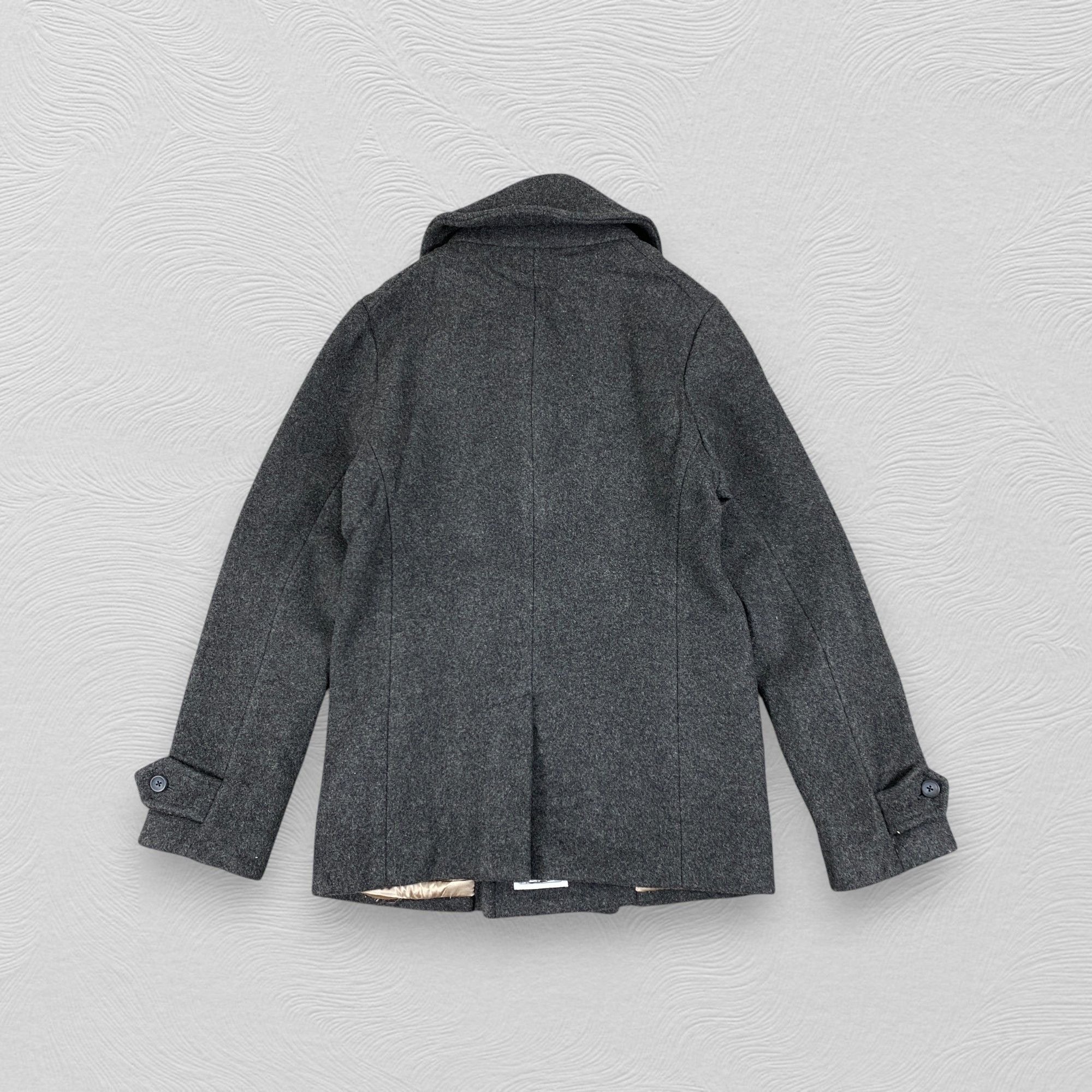 If Six Was Nine Vintage Trove Wool Peacoat Jacket- J453 Size US S / EU 44-46 / 1 - 2 Thumbnail