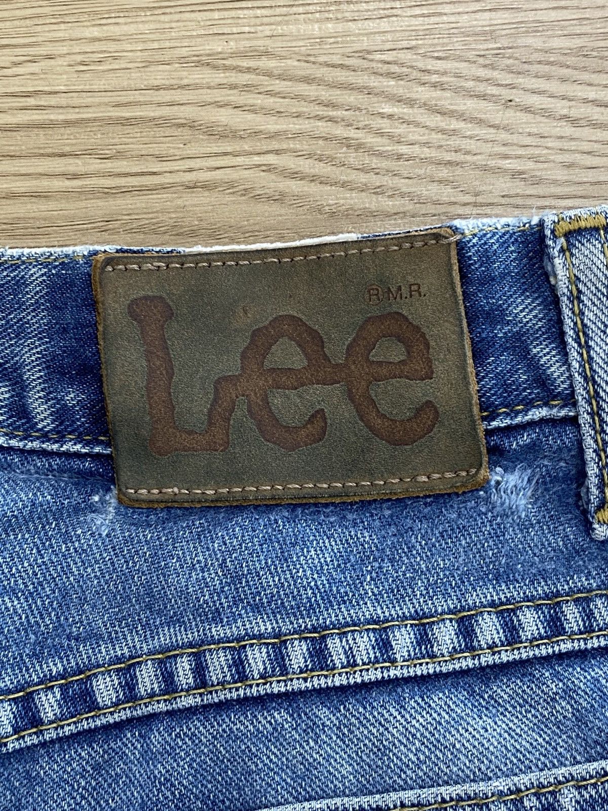 Lee Vintage Lee Brand Blue Faded Wash Style Jeans Size US 26 / EU 42 - 17 Thumbnail